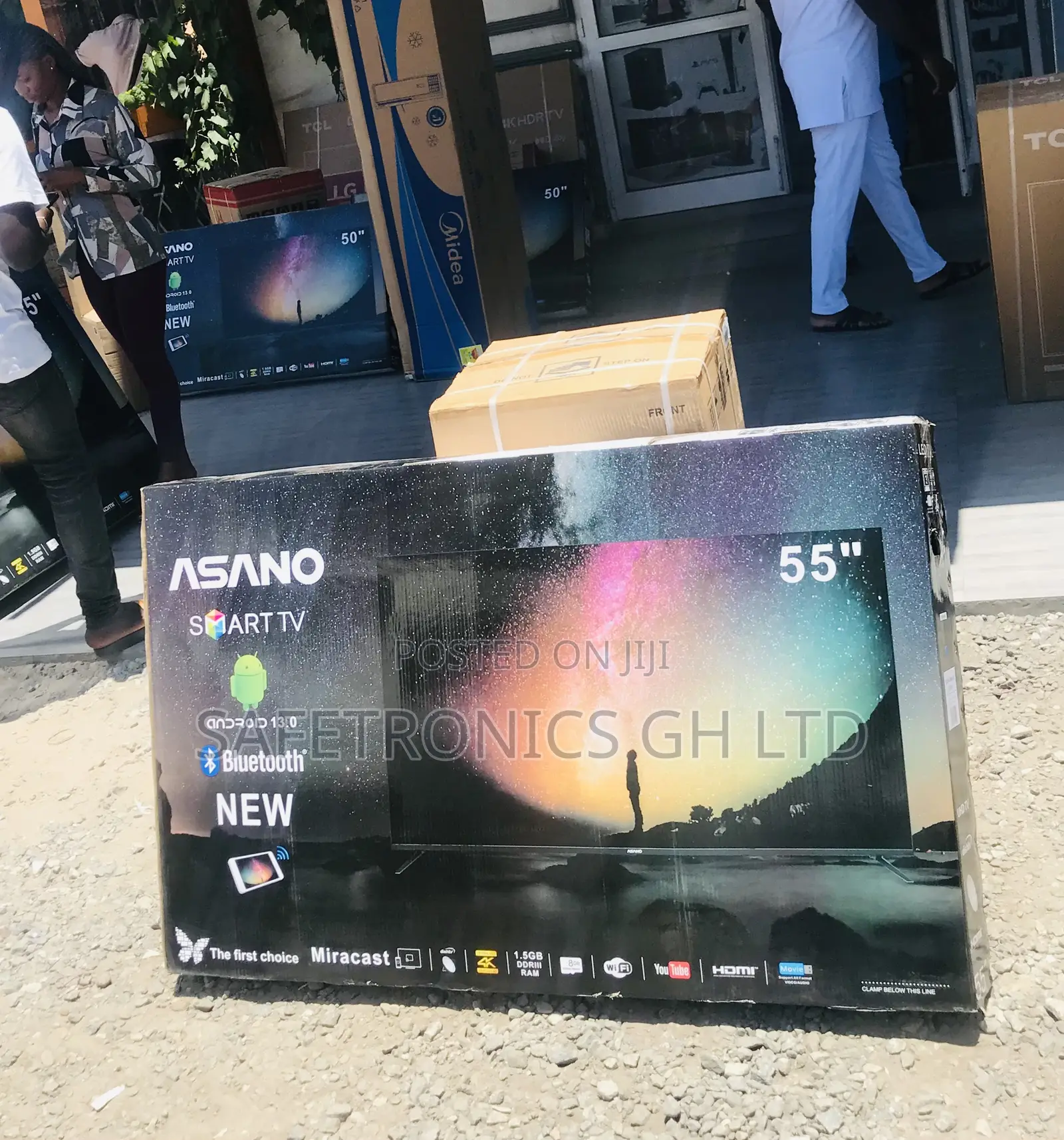 Buy Original 55 Inch Smart Led UHD Asano Tv