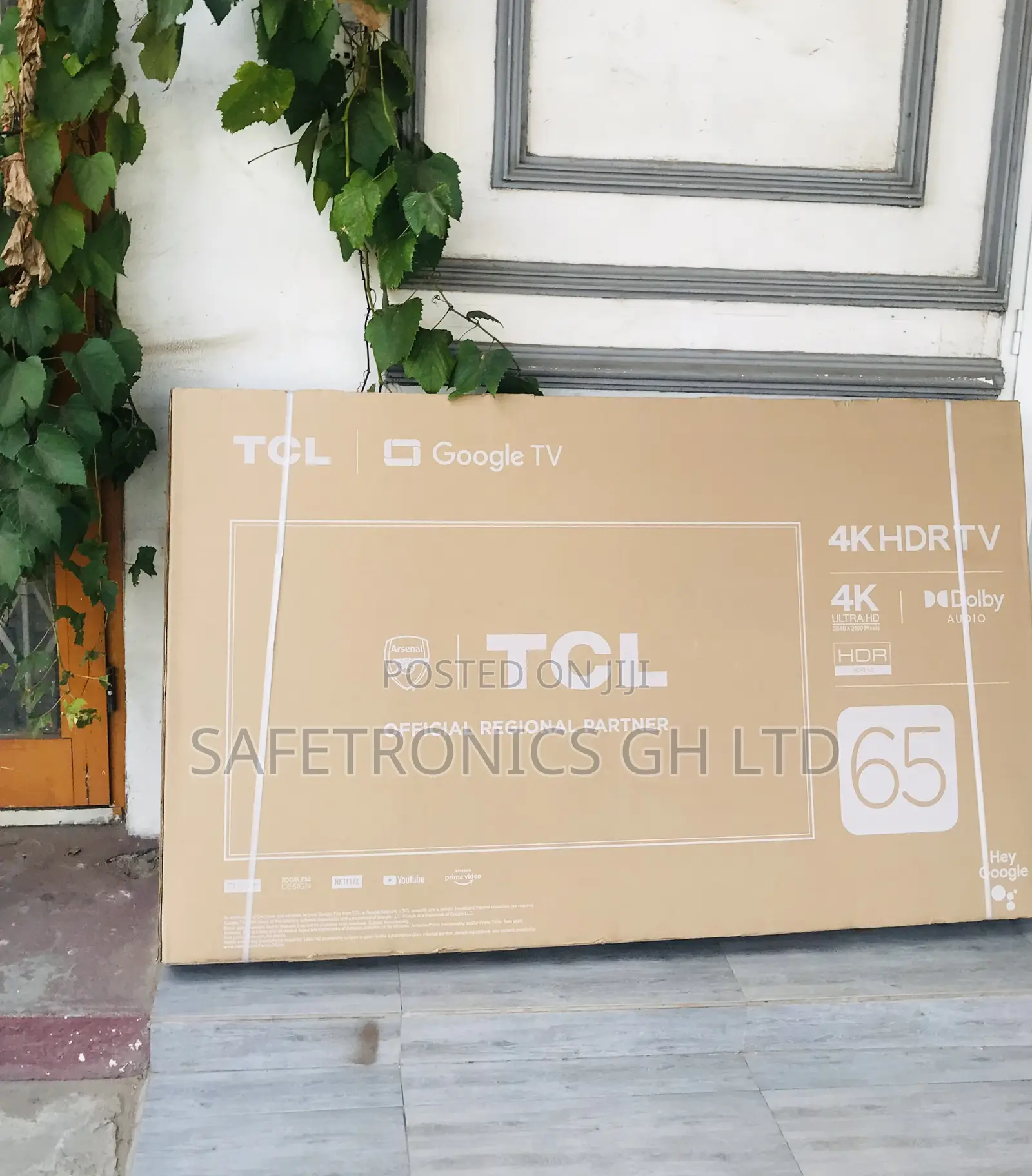 65 Inches Led Smart Uhd TCL P635 Sleek Tv