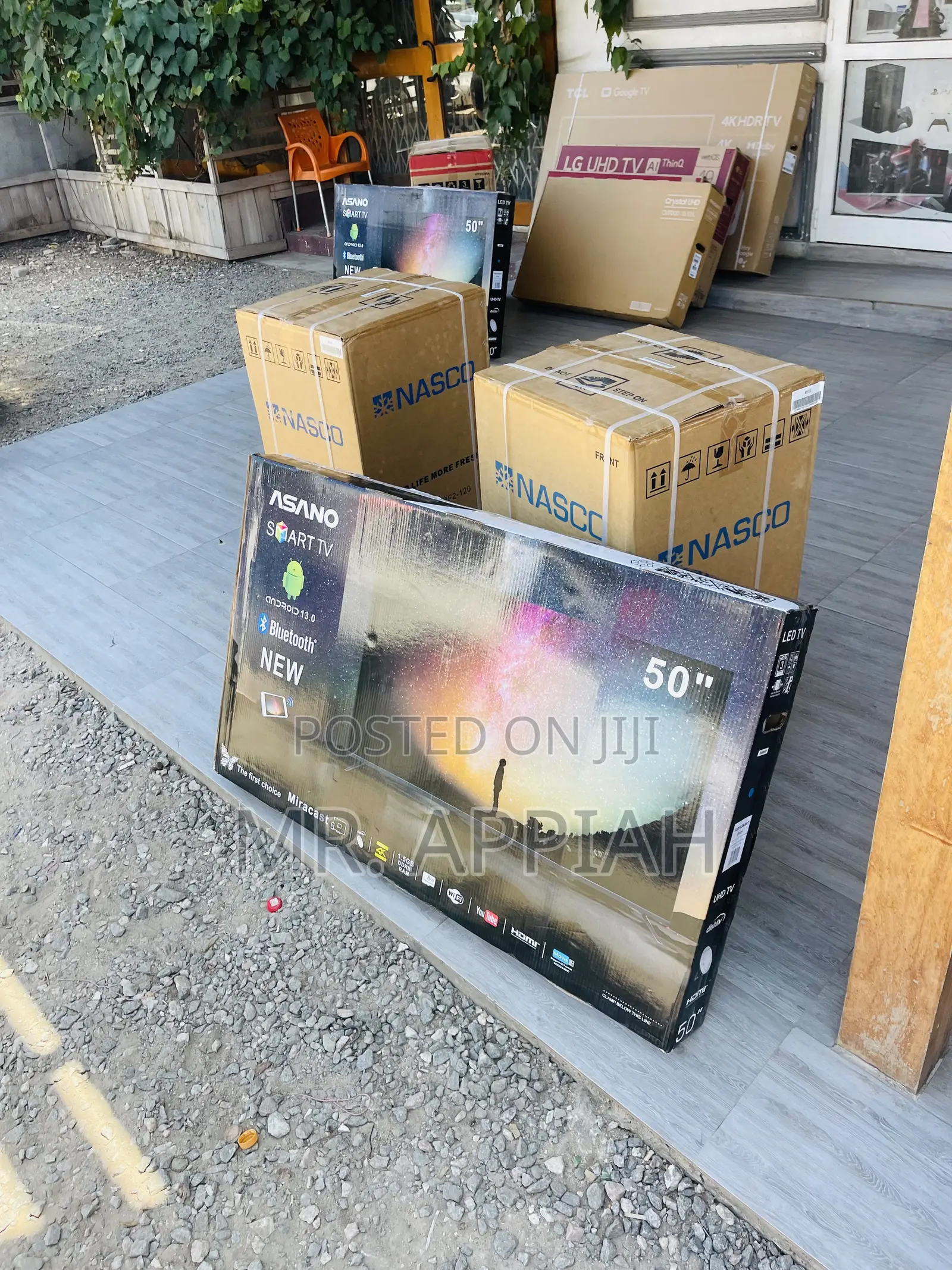 Order Authentic Asano 55 Inch Uhd Smart Television.