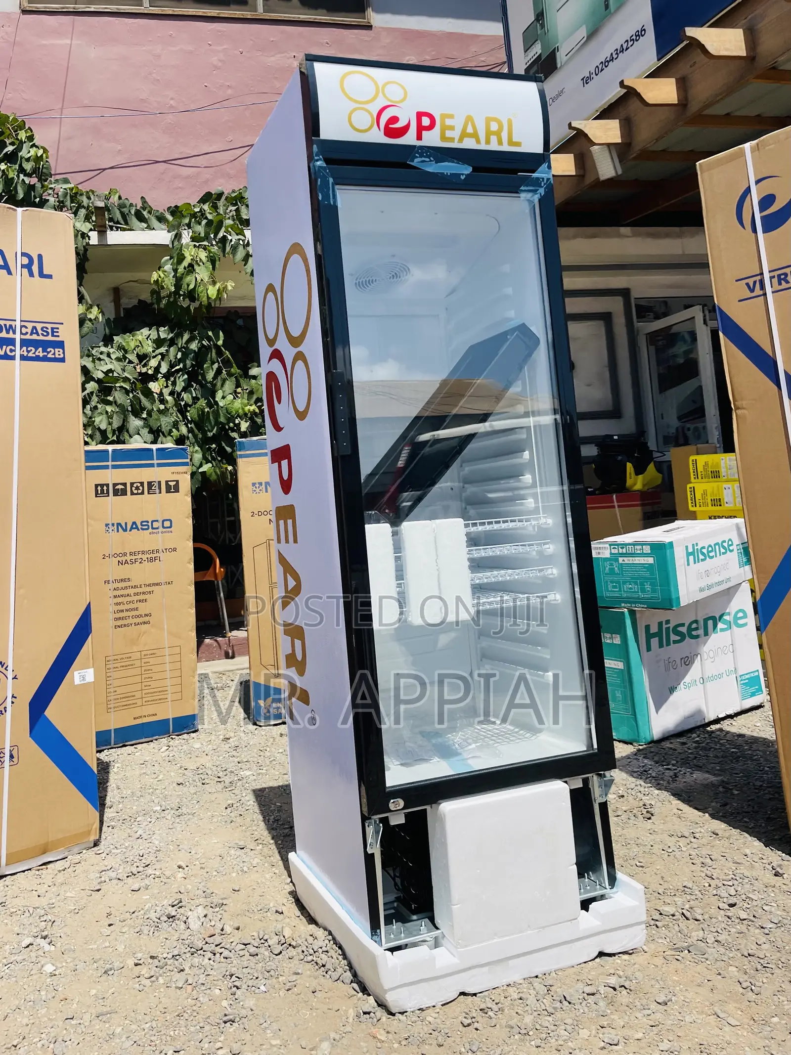 Sealed in Box Pearl 300LSingle Door Display Fridge(Pvc 352)