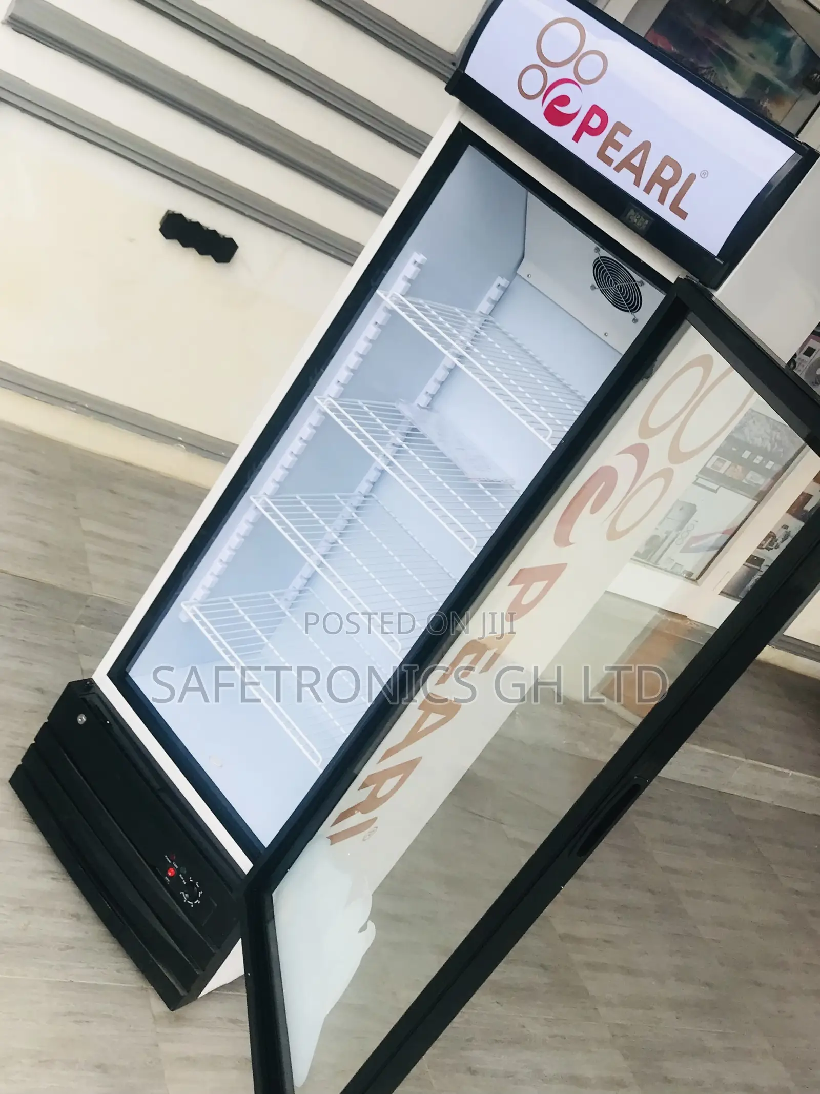 New Elegant PVC 352 Glass Display Pearl 300 Liter