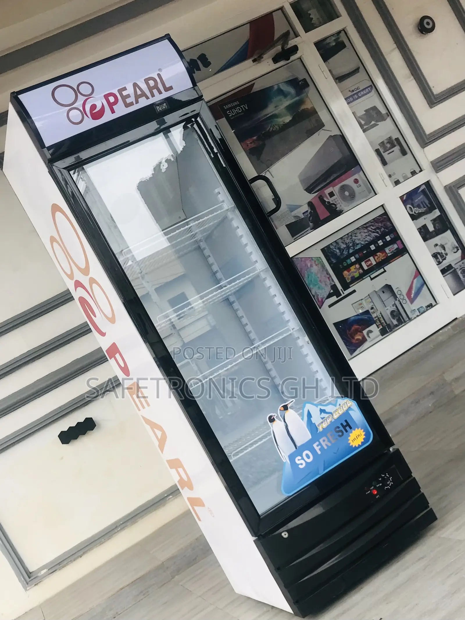  Buy New 300L Display Pearl Singledoor PVC-352 Glass