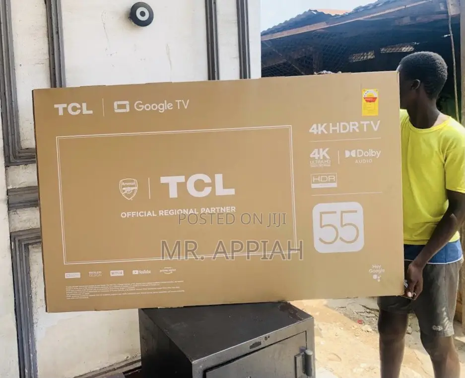 Brand New TCL 55p635 55” Uhd Smart Frameless Televisionz
