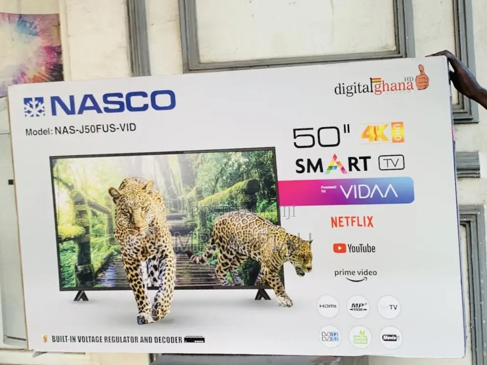 Valuable Nasco 50” Full HD Uhd Smart Television.