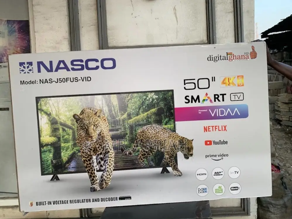 Order Classic Nasco 50 Inch Uhd Smart Electric Tv.