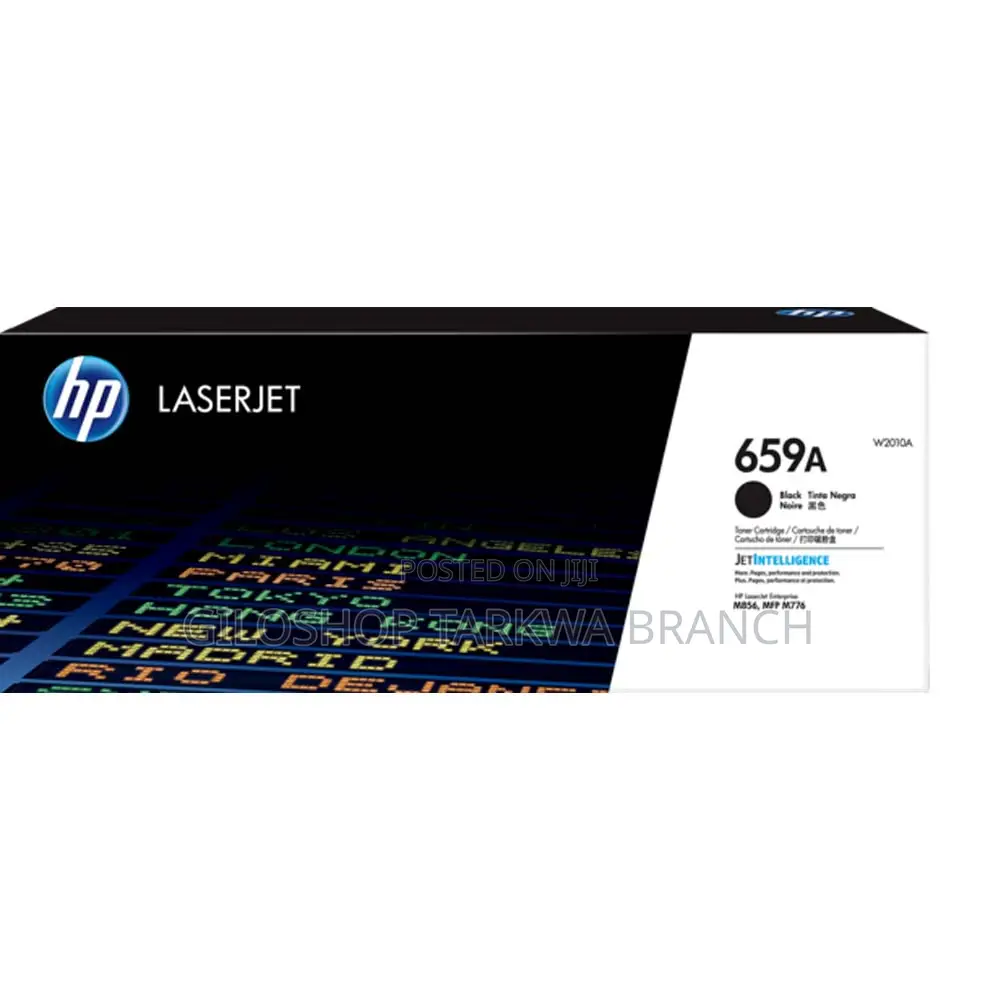 HP 659A Black Original Laserjet Toner Cartridge, W2010A