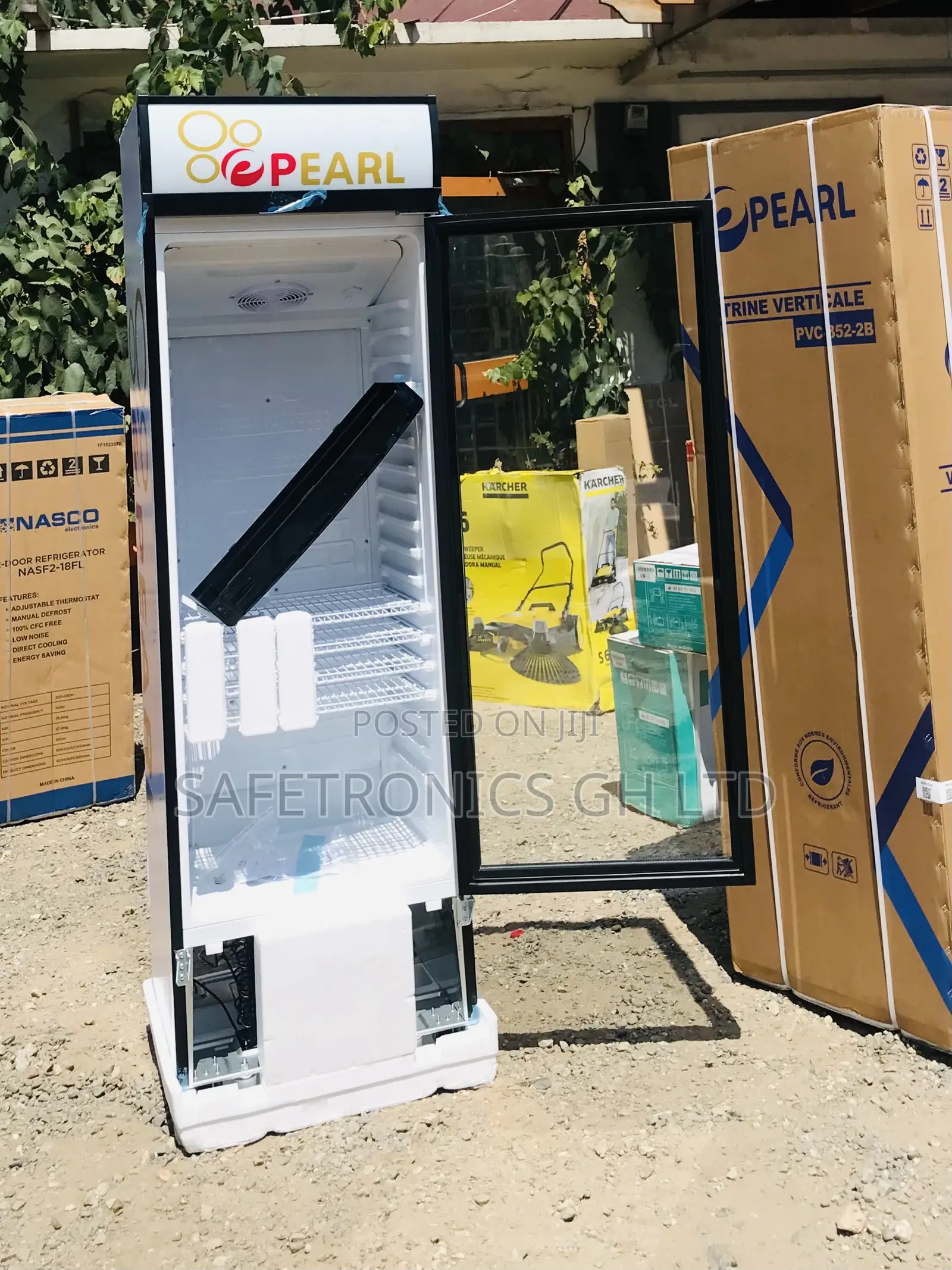 Buy Pearl 238 Liter PVC-316 Display Glass Fridge