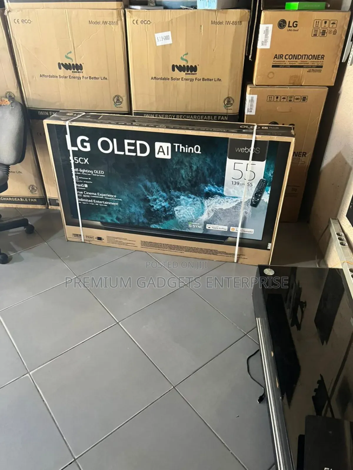 LG 55" OLED CX, Thinq AI, Webos, Magic Remote Smart UHD
