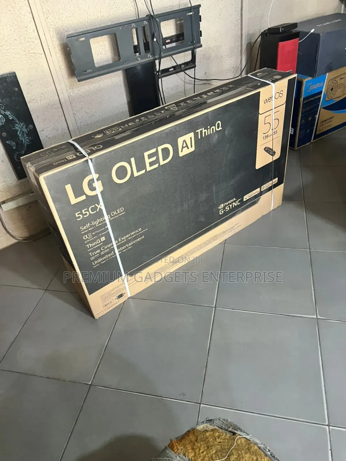 LG 55" OLED CX, Thinq AI, Webos, Magic Remote Smart UHD