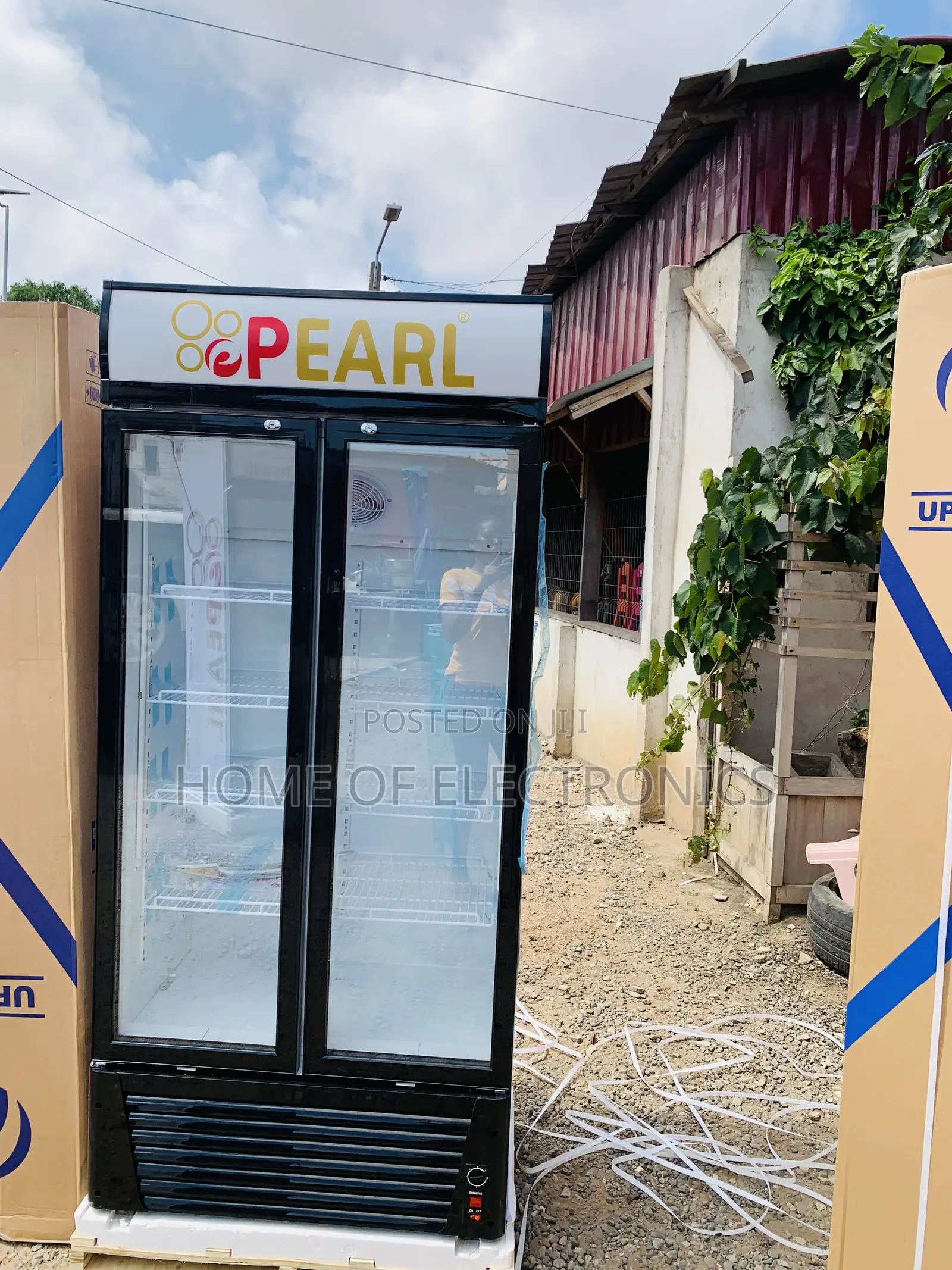 Cost Saving Super Pearl 500l PVC 622-2b Display Fridge.