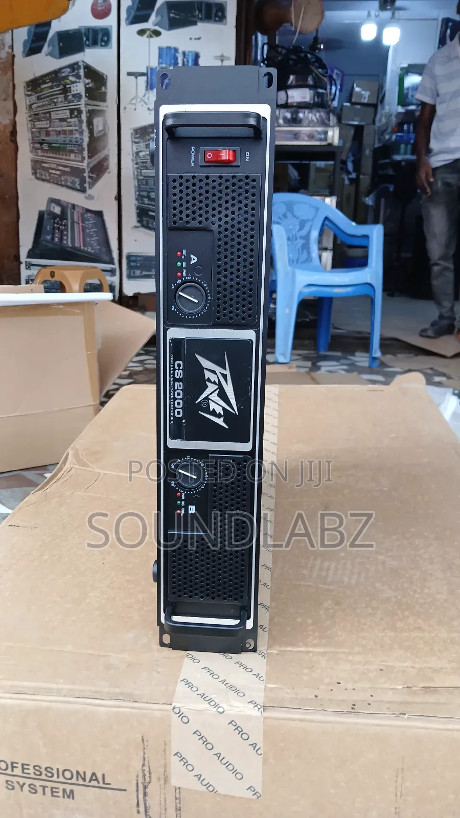 Peavey Cs2000 Full/Half Range Speaker Amplifier