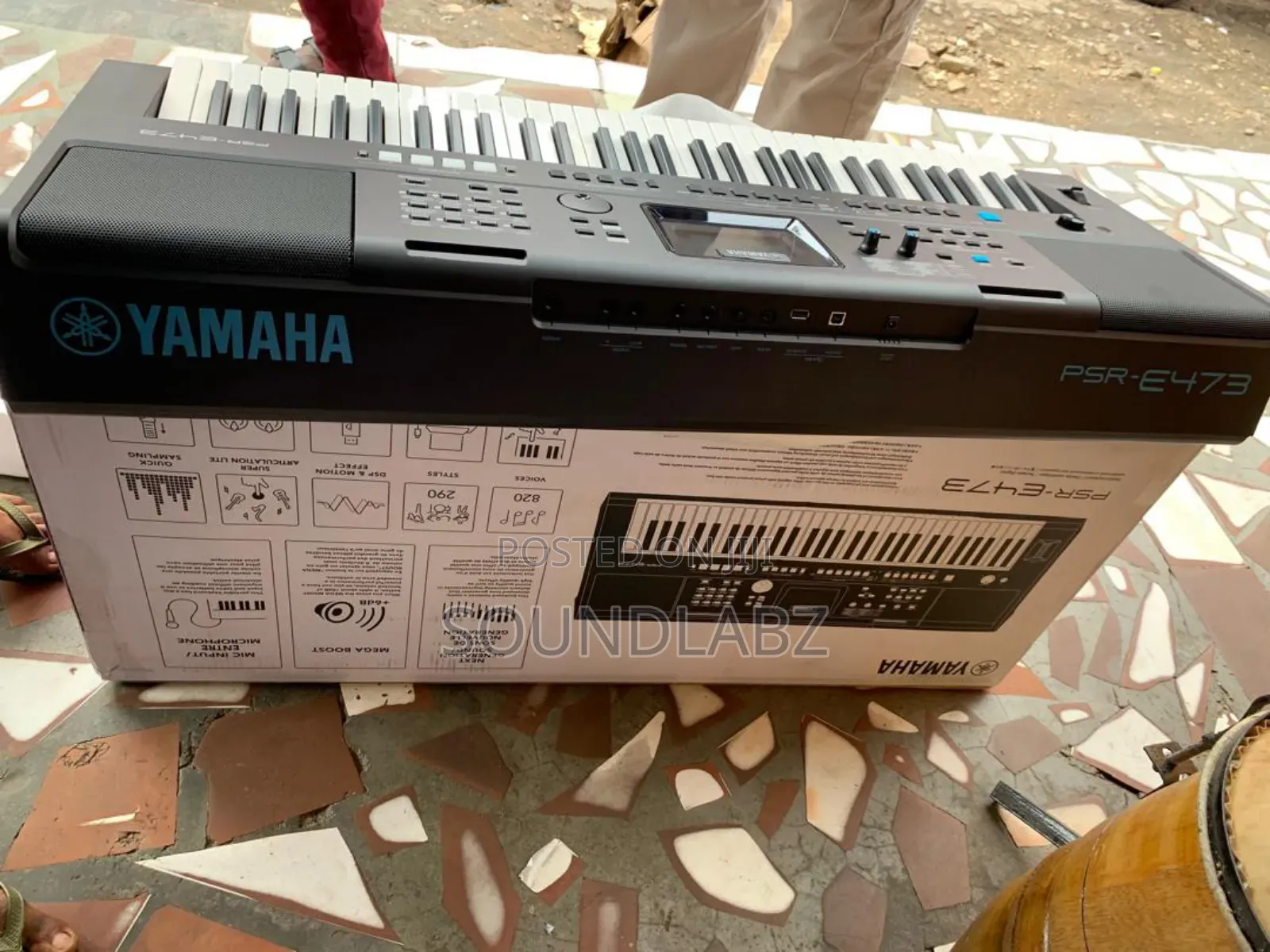 Yamaha Psr-e473 61-keys Keyboard