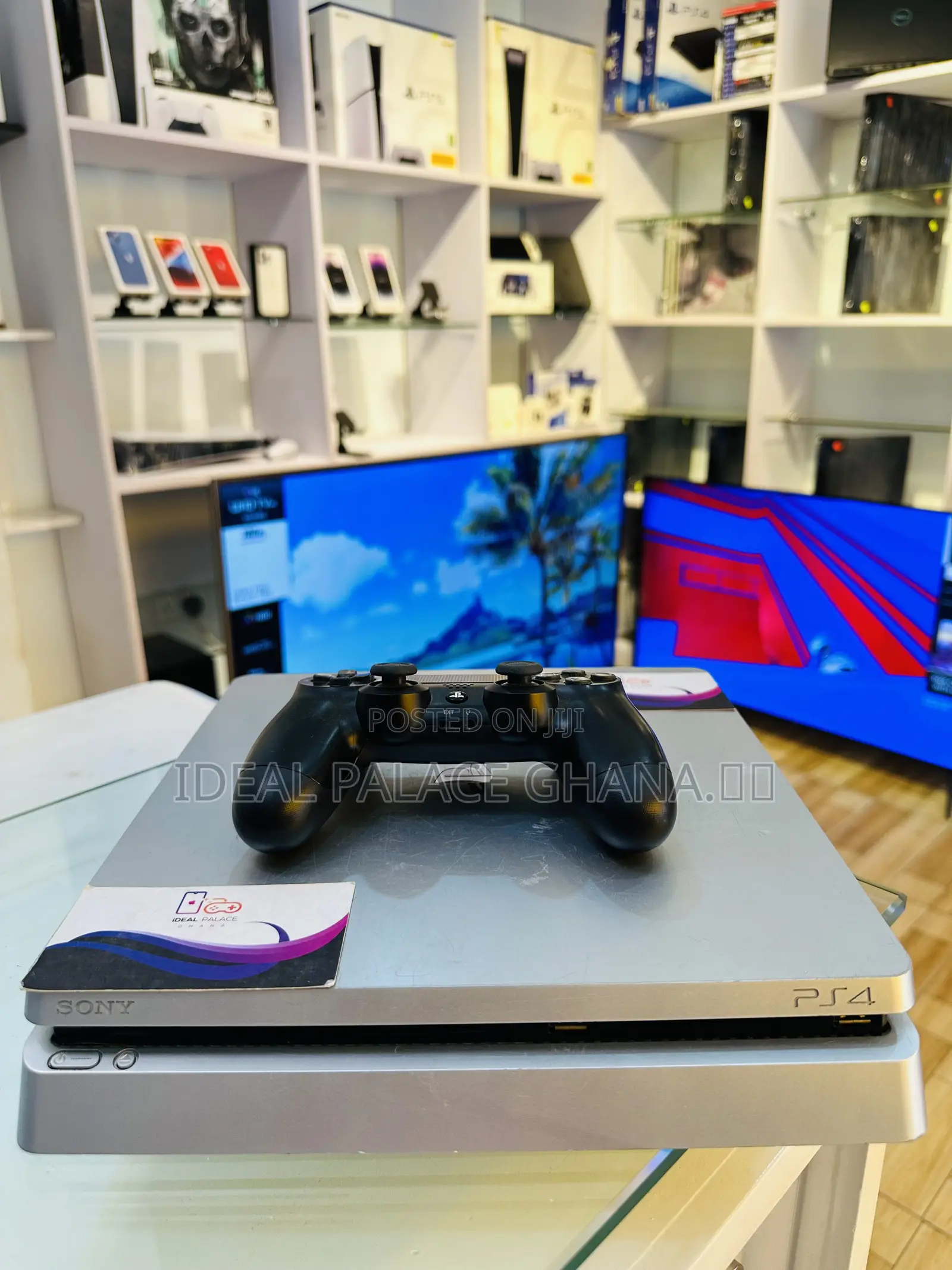 Ps4 Slim Limited Silver Edition With Games ( Fc26 )
