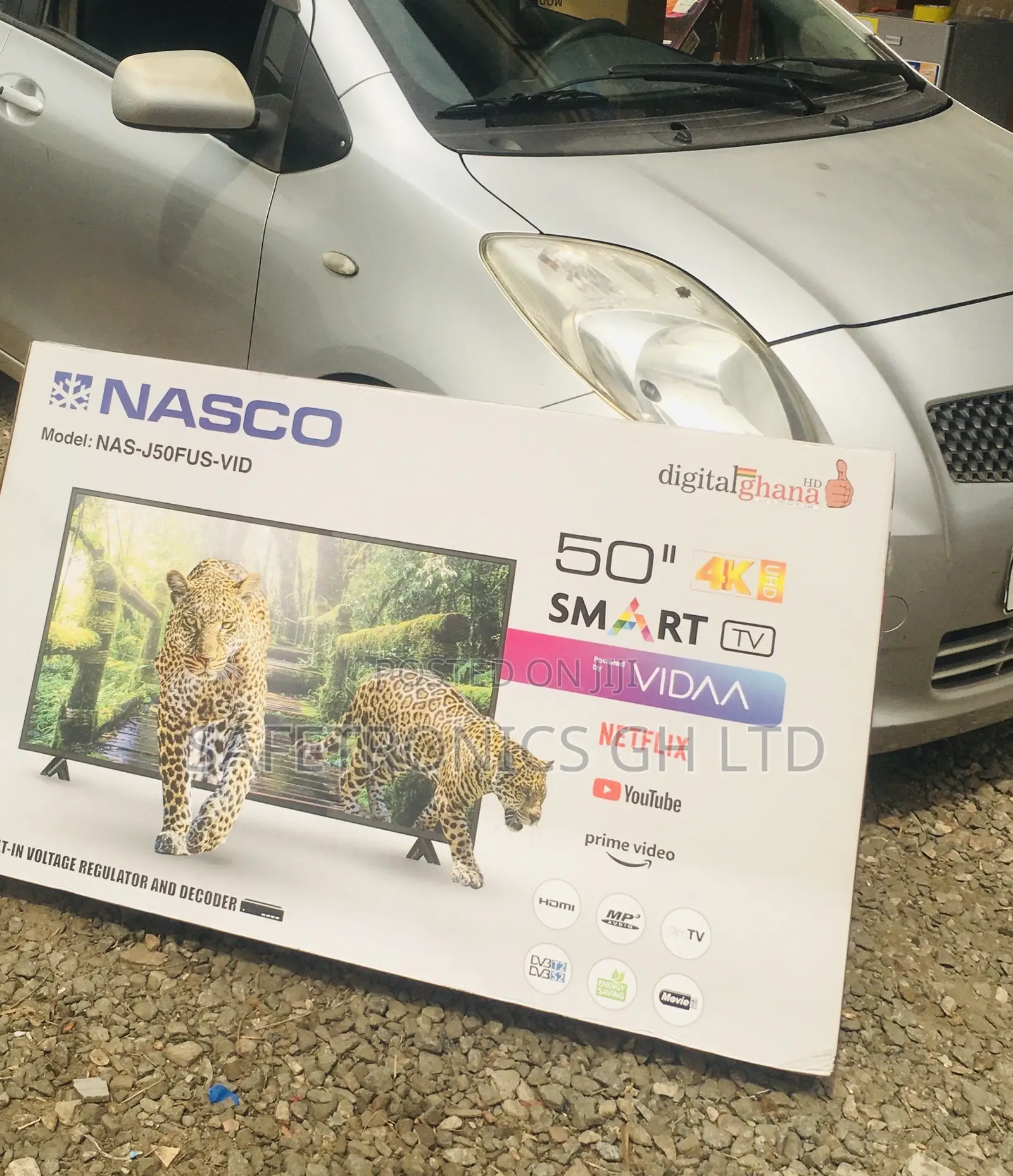Order Original 50 Inch Smart Led Sleek Nasco Tv