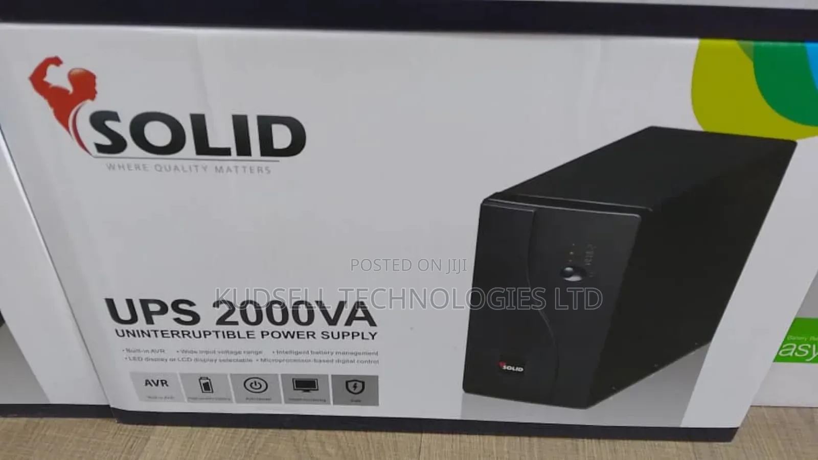 Solid Ups 2000va Uninterruptible Power Supply Backup Ups