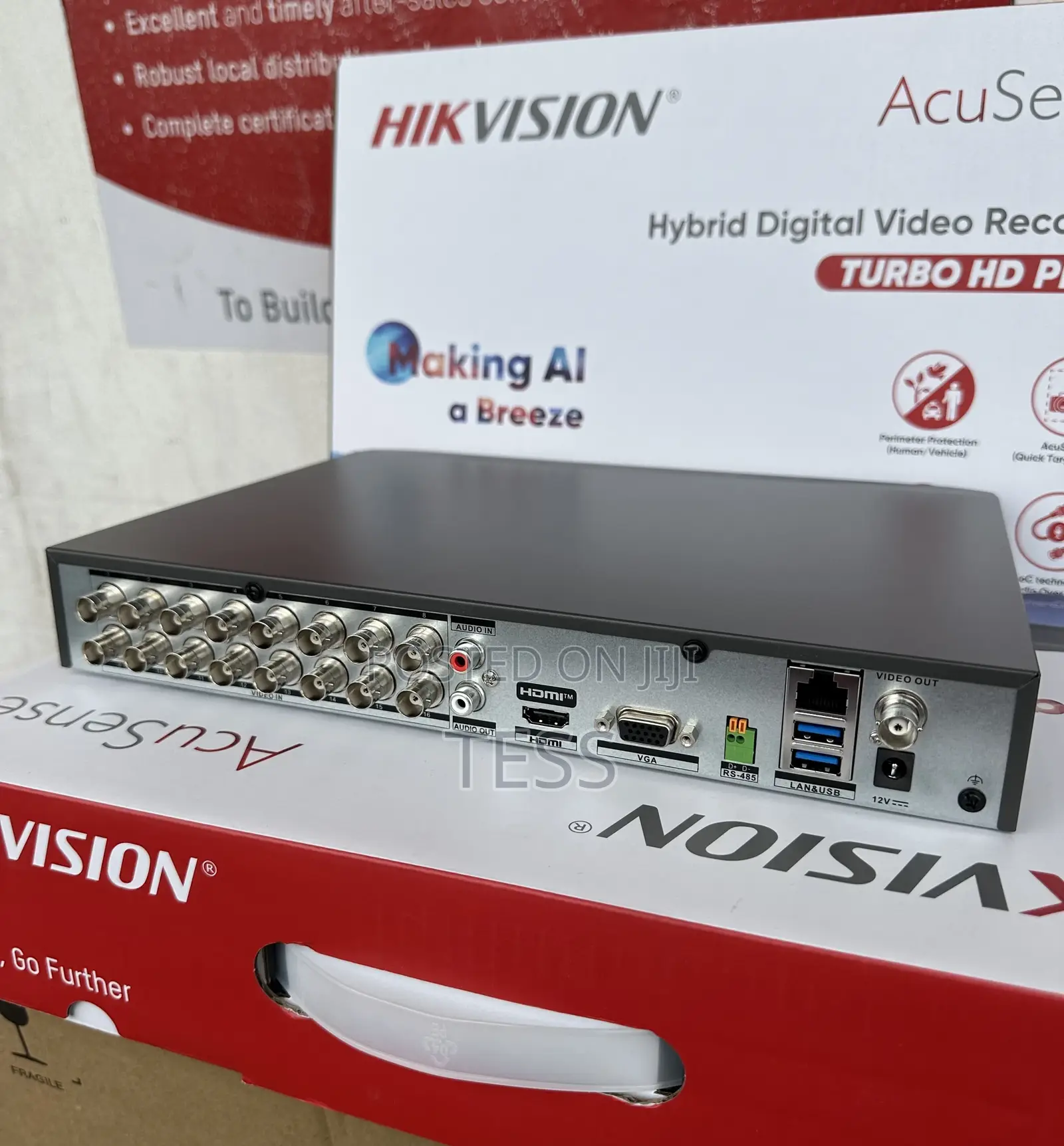 Hikvision 16ch DVR /5mp Acusense Ai Turbo Hd Pro