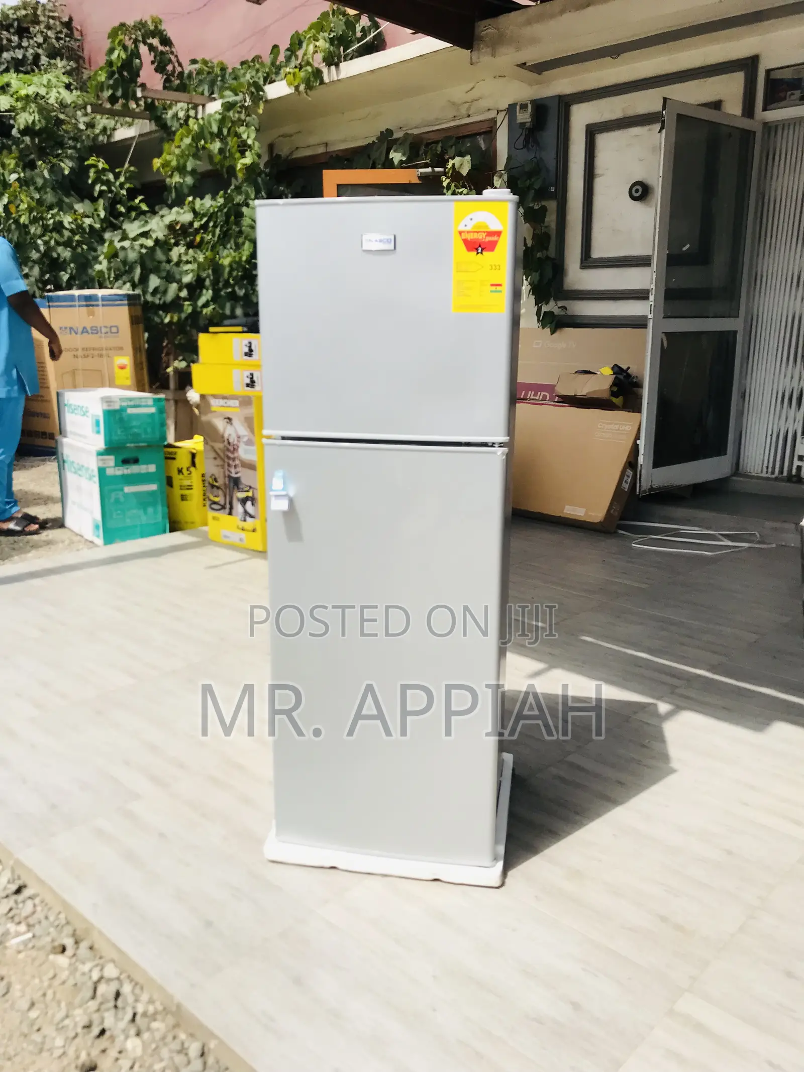 Order Nasco Nasf2-18fl Double Door Electric Fridge.