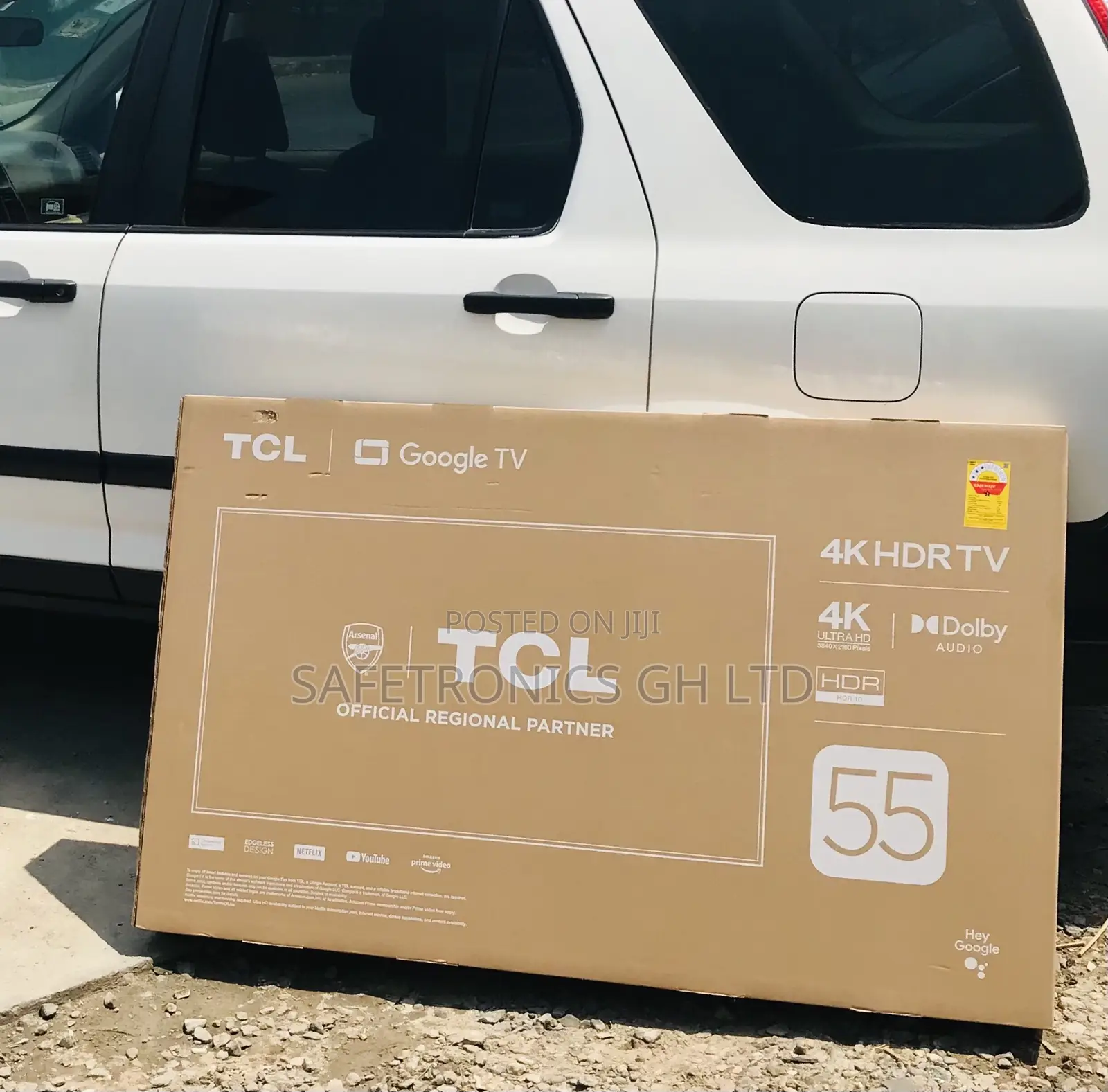 Shop Crystal TCL 55 Inch Smart Led P635 (Black) Tv