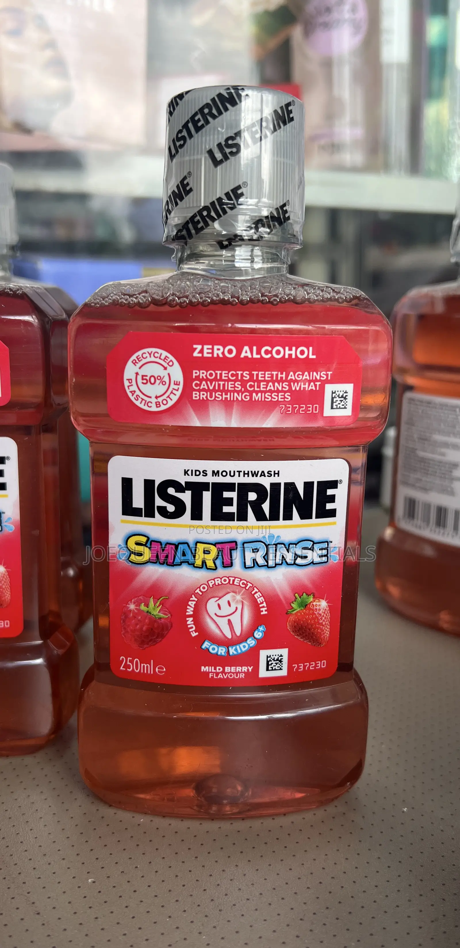 Listerine Kids Strawberry Flavored Mouthwash
