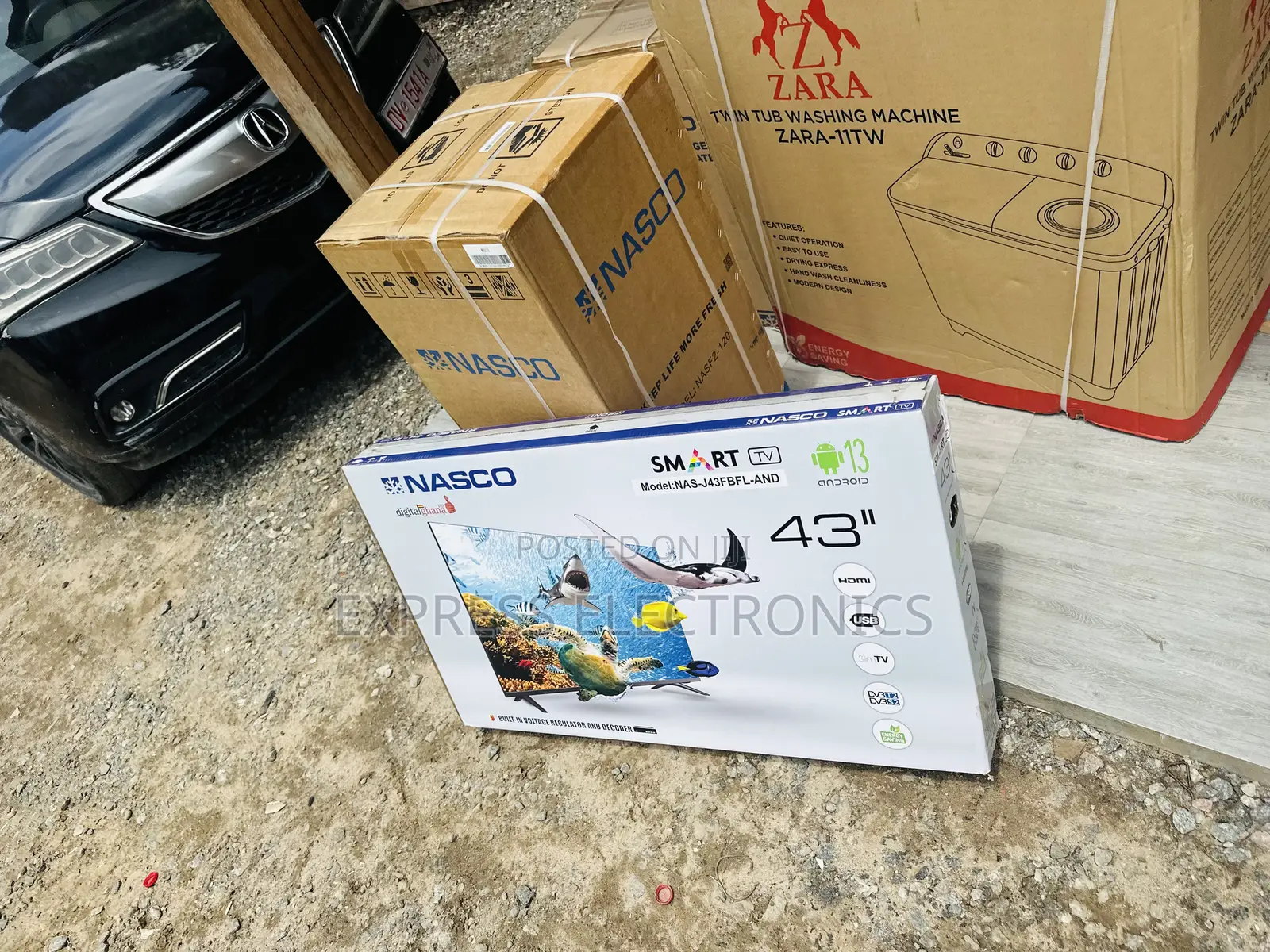 43”Nasco FHD Smart Satellite Nasco Television