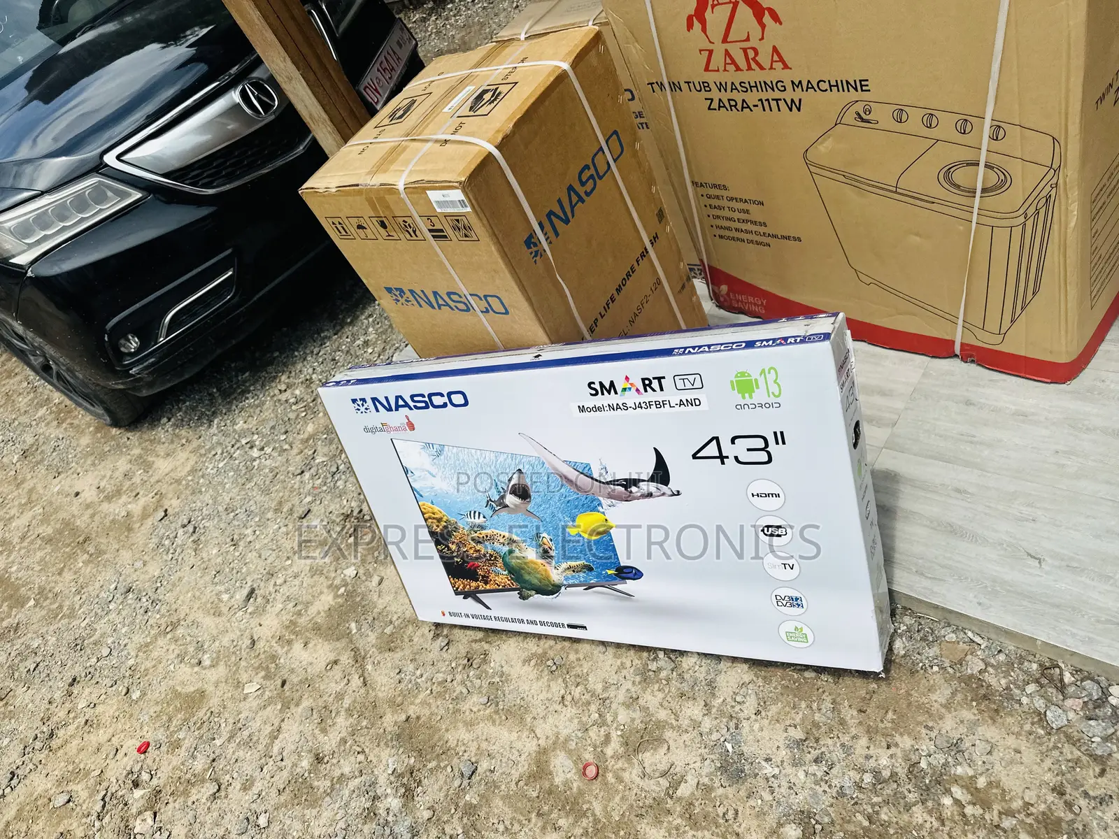 Brand New 43”Smart Nasco Television FHD