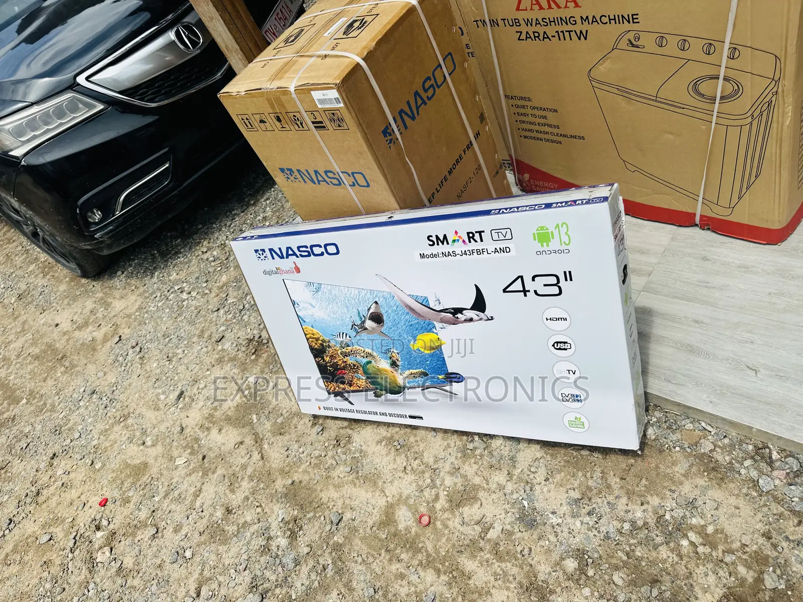 Brand New 43”Smart Nasco Television FHD