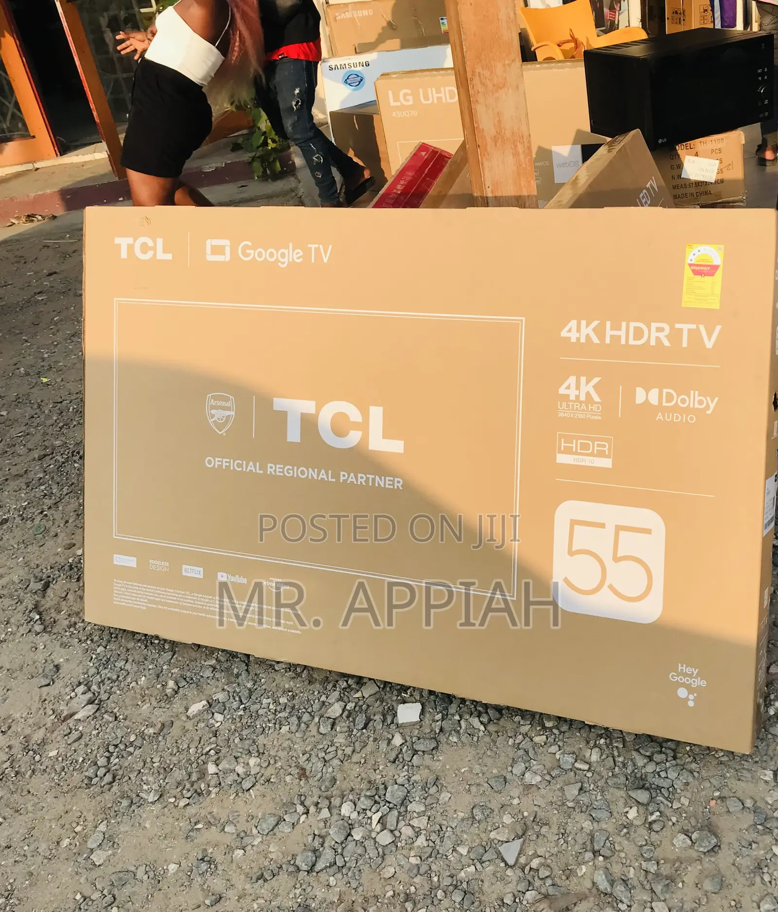 Order Classic TCL 55p635 55” Android Smart Electro Tv