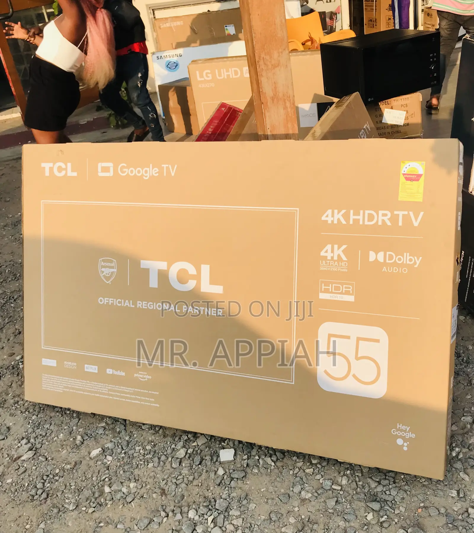 Order Classic TCL 55p635 55” Android Smart Electro Tv