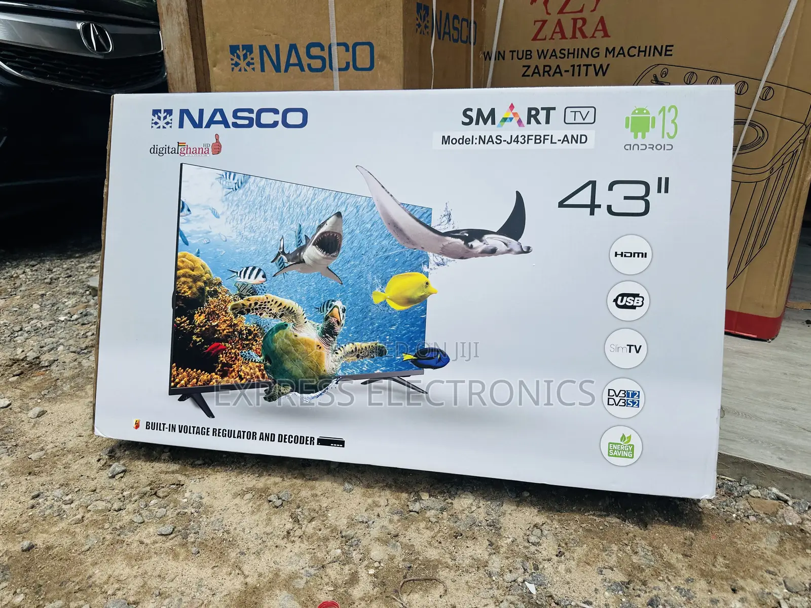 Nice Design Nasco Air Conditioner Sleek FHD Smart 43”