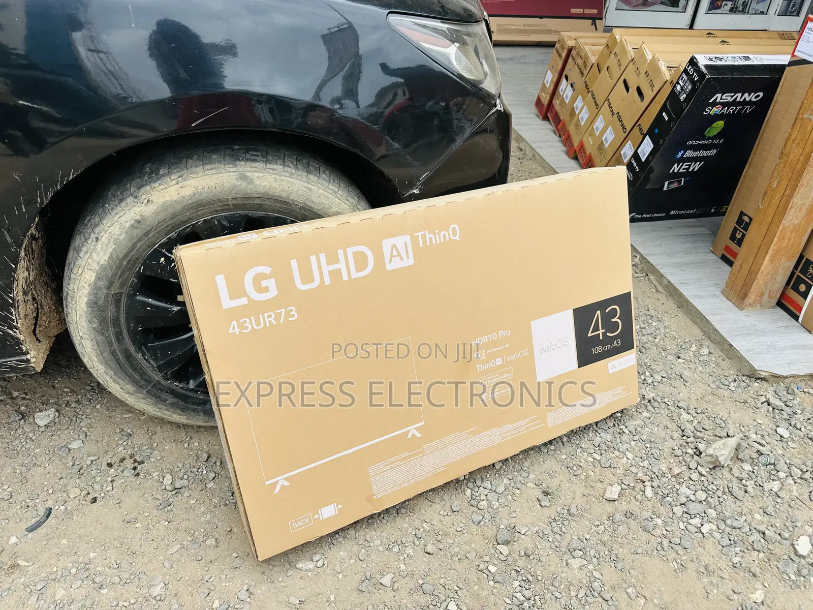 Airslim Ultra UHD Smart LG 43” UR73