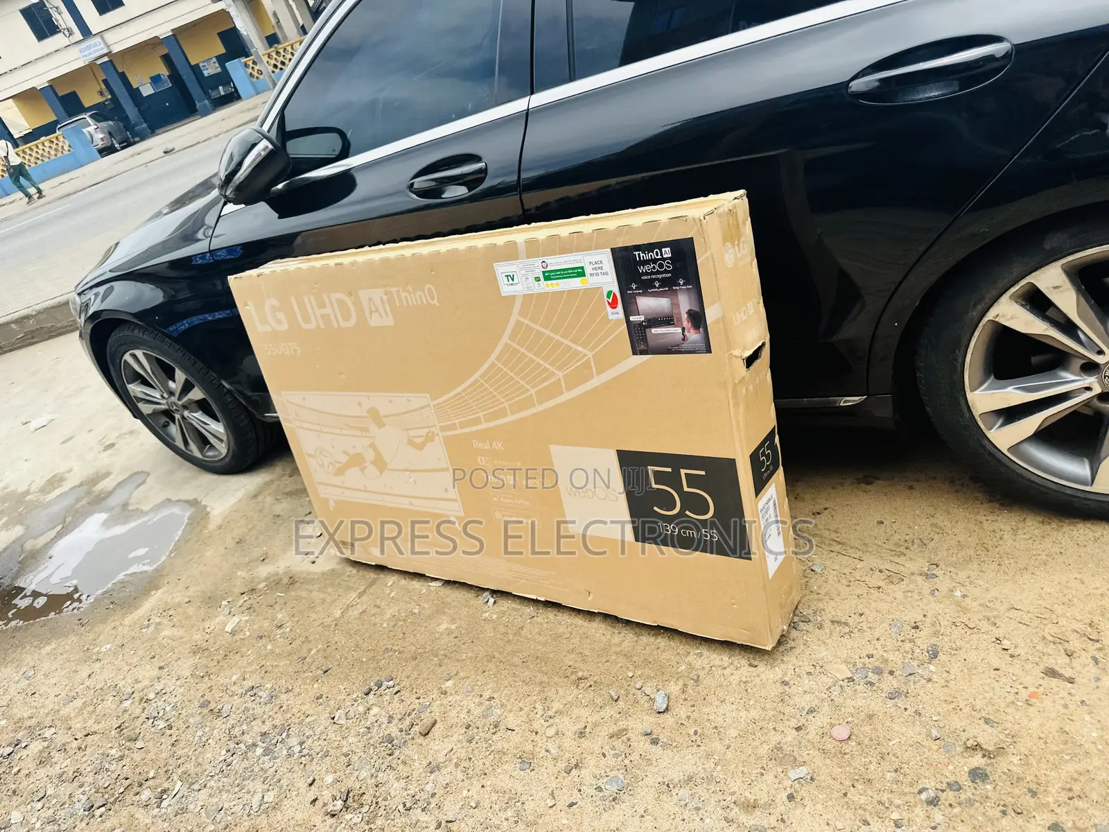 100% Pure Uhd Smart Lg 55”Ur73