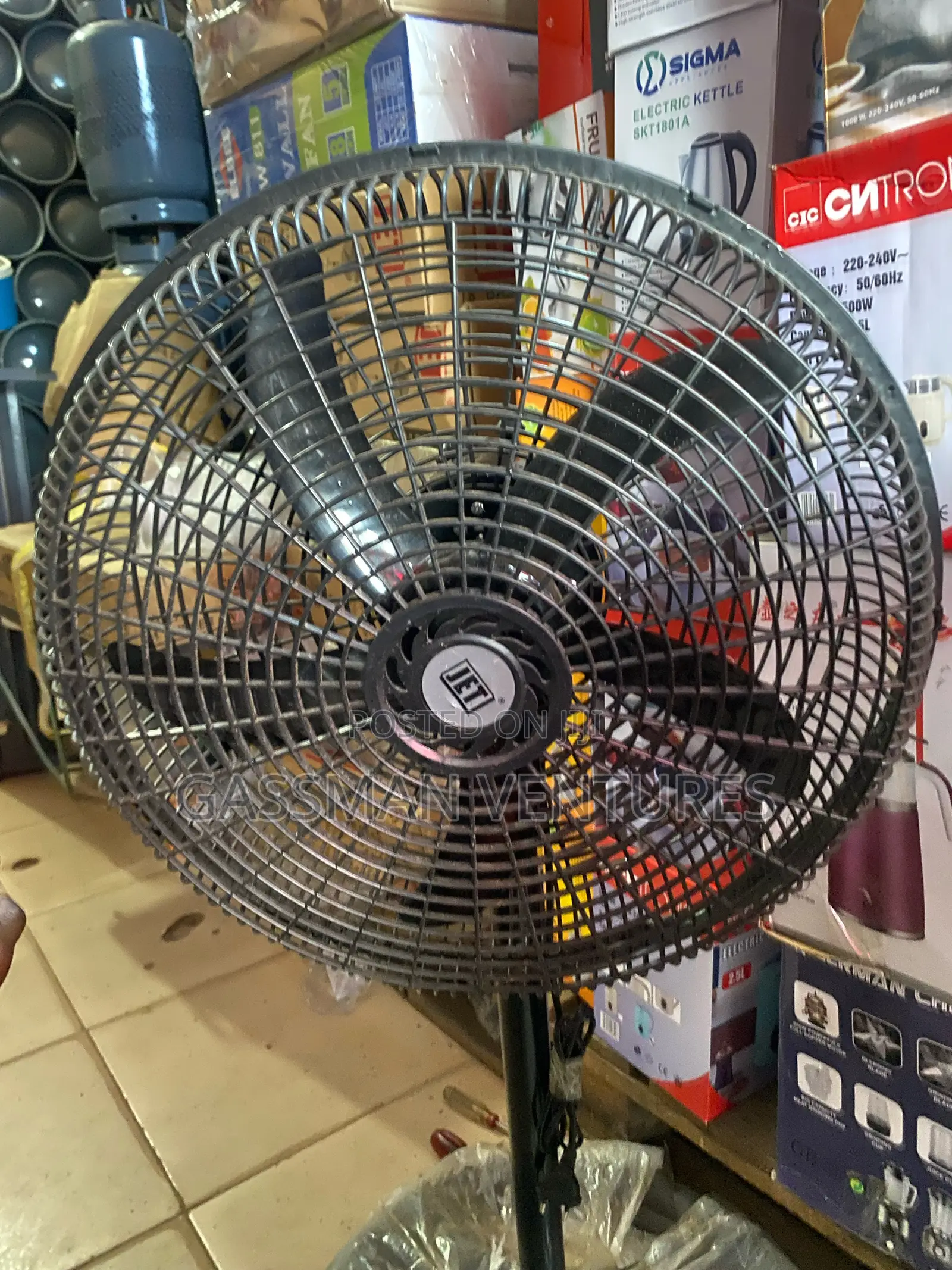 Jet 18 Inches Standing Fans