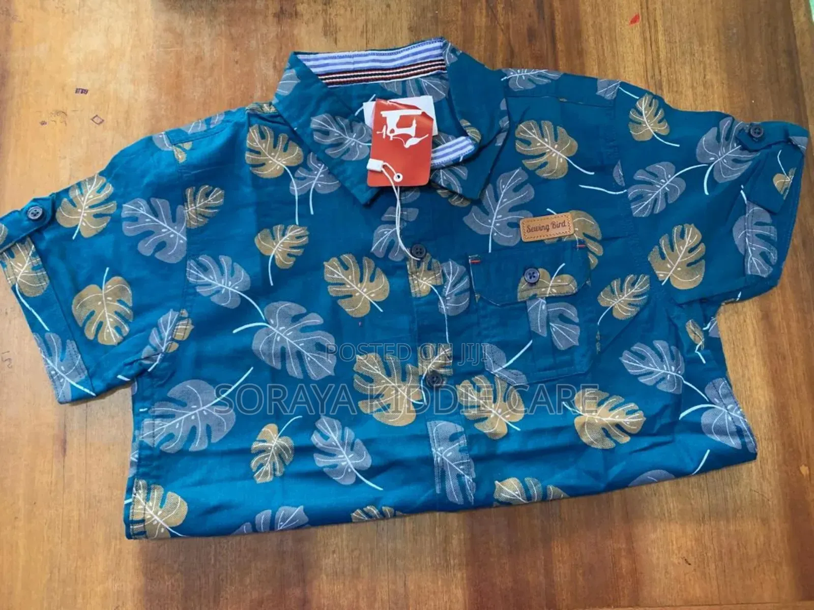 Sewing Bird Boys Shirt
