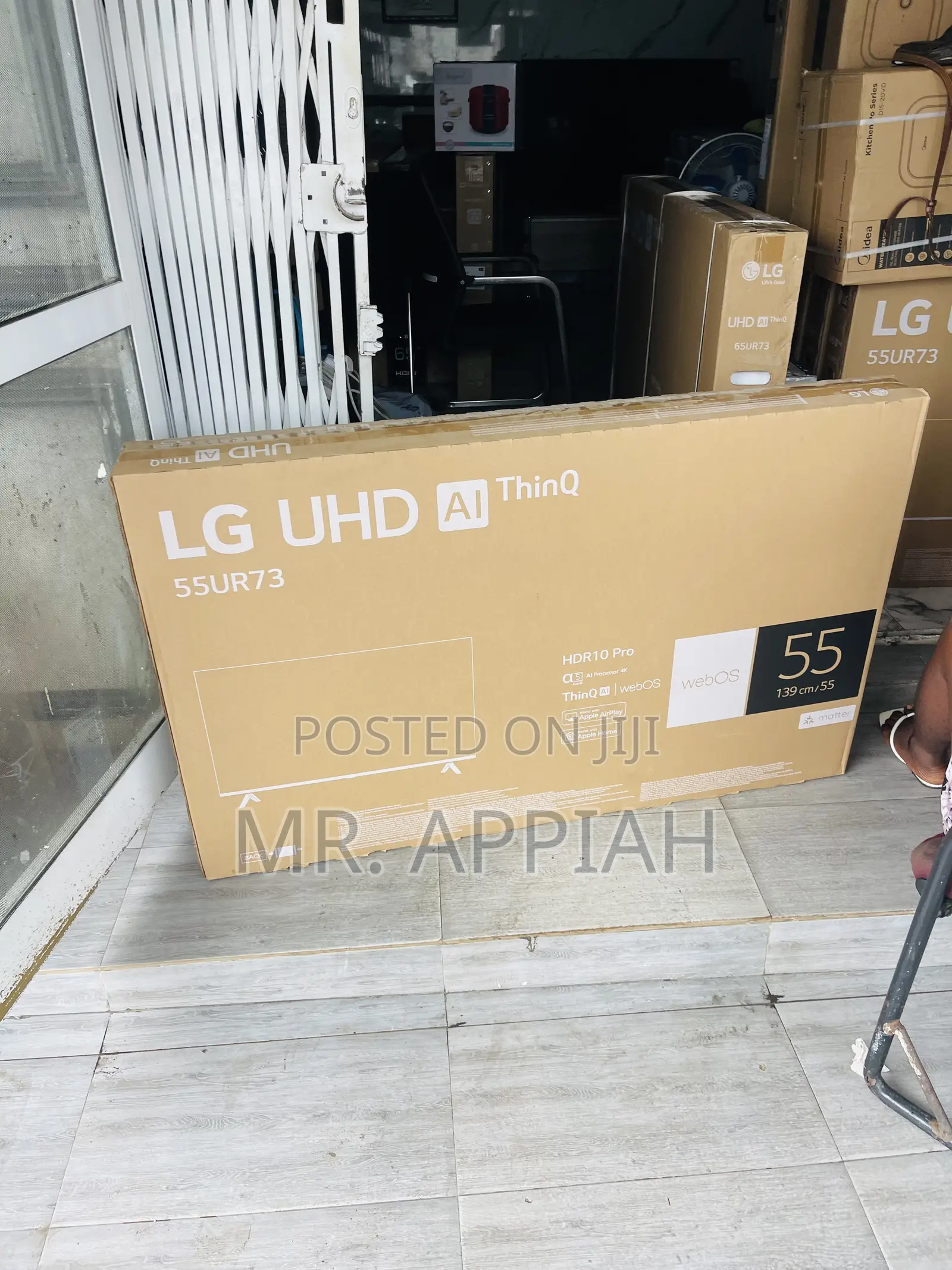Uhd Smart Lg 55ur73 55 Inch Electric Television.
