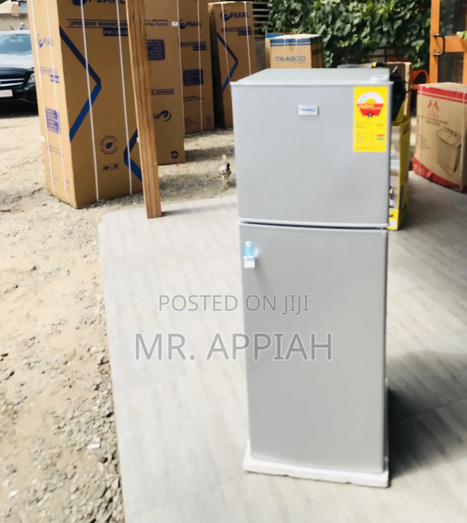 Durable Nasco Nasf2-18fl 2 Door Electric Fridge(Silver).