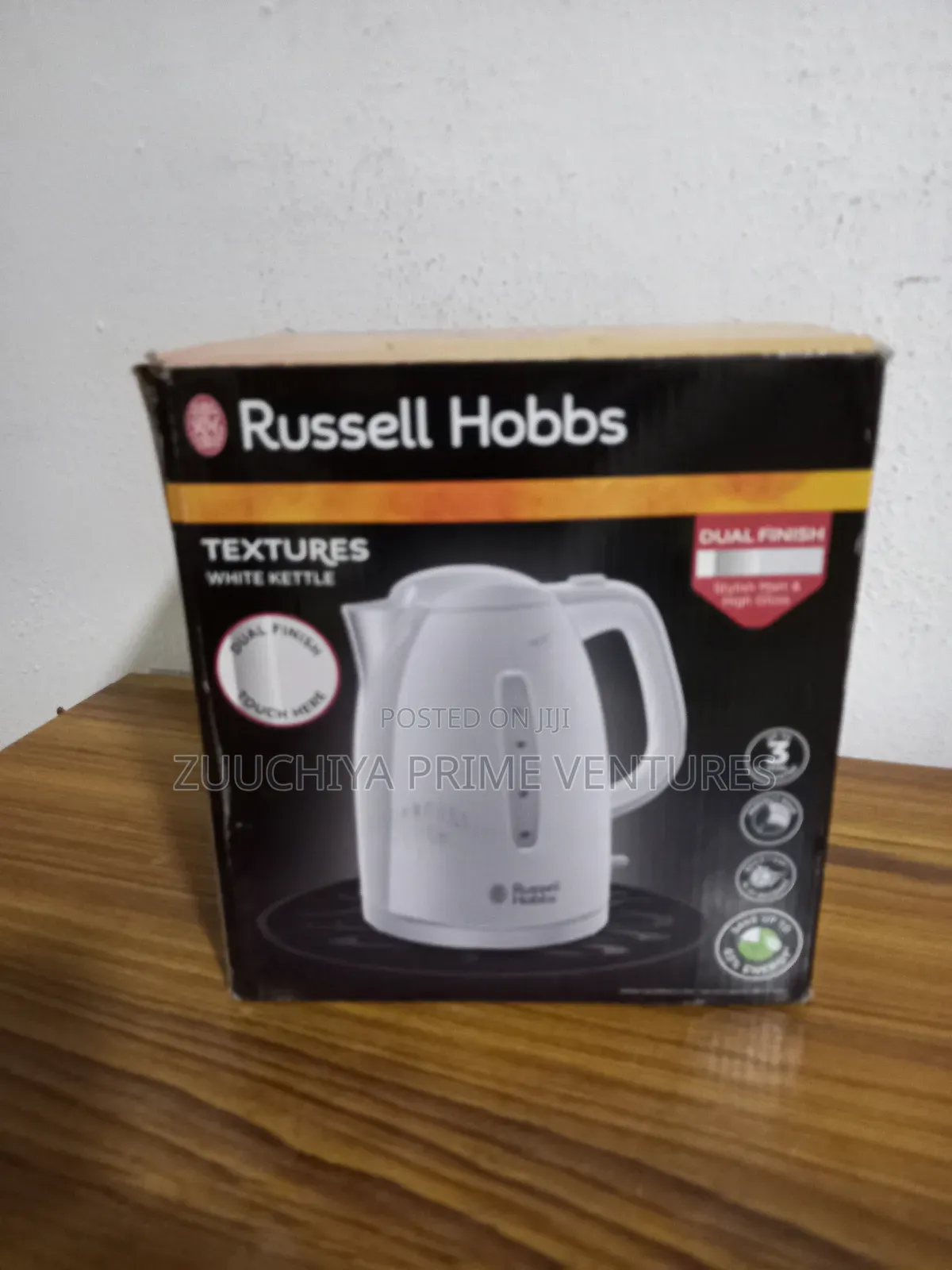 1.7l Russell Hobbs Textured Kettle From Uk
