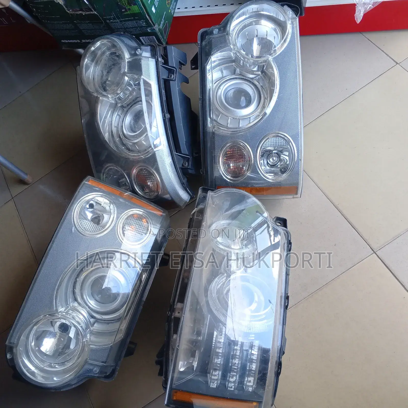 Used Singles Land Rover Headlights From Uk(Read Description