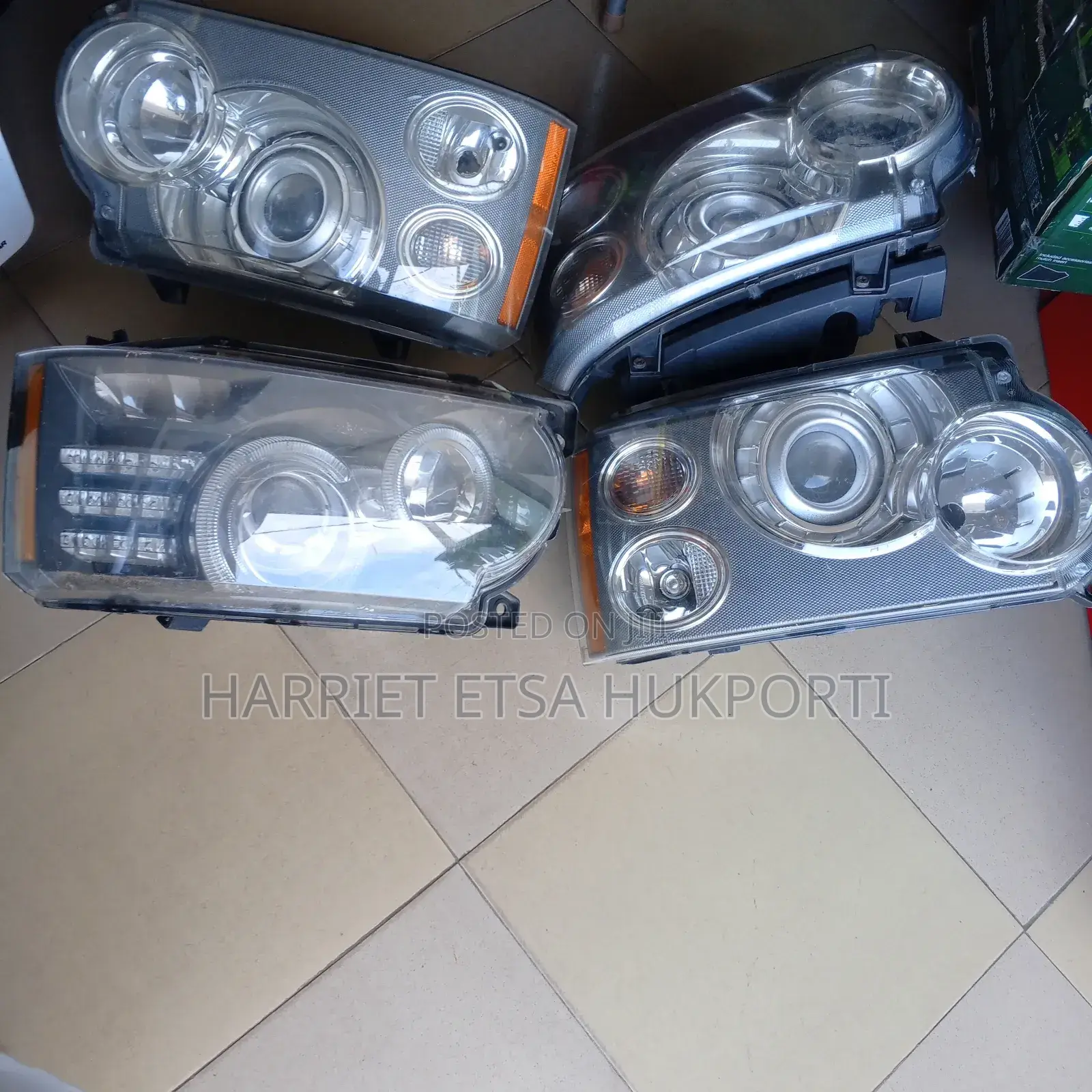 Used Singles Land Rover Headlights From Uk(Read Description