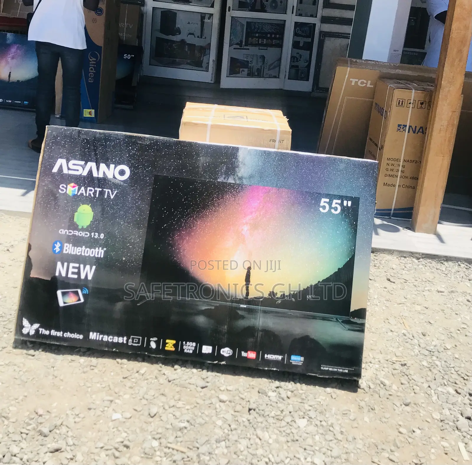 Order Classic 55 Inch Smart Led UHD Asano Tv 