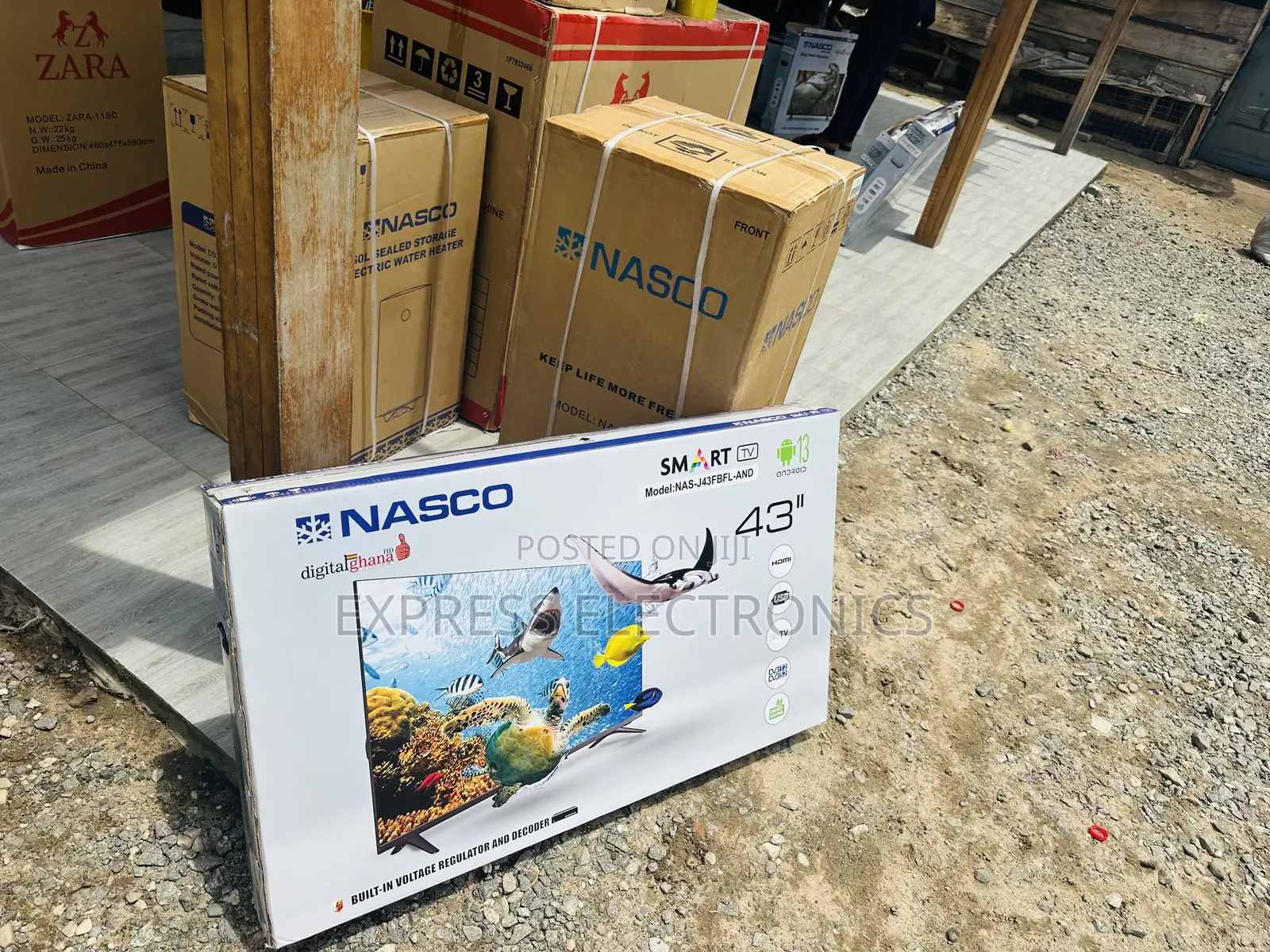 High Brightness  FHD Smart Nasco 43”