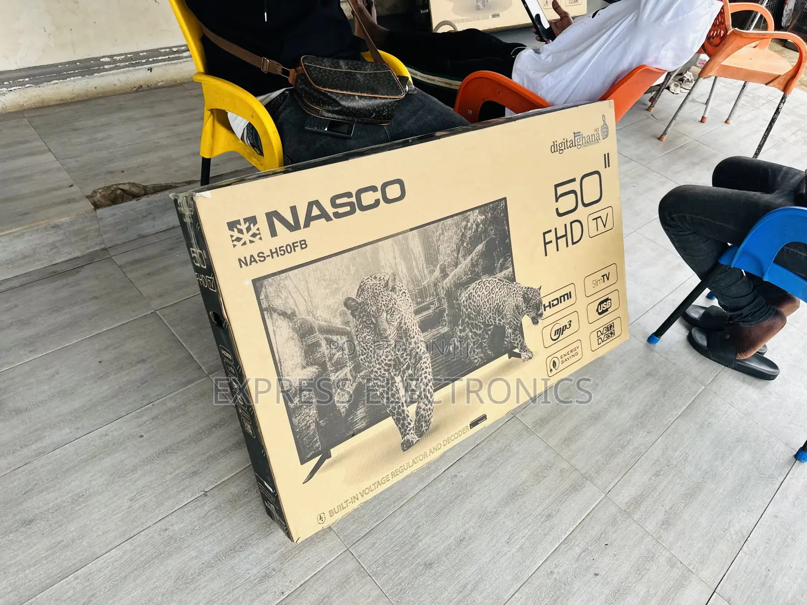 True Color Cinema FHD Satellite Nasco 50” Tv 