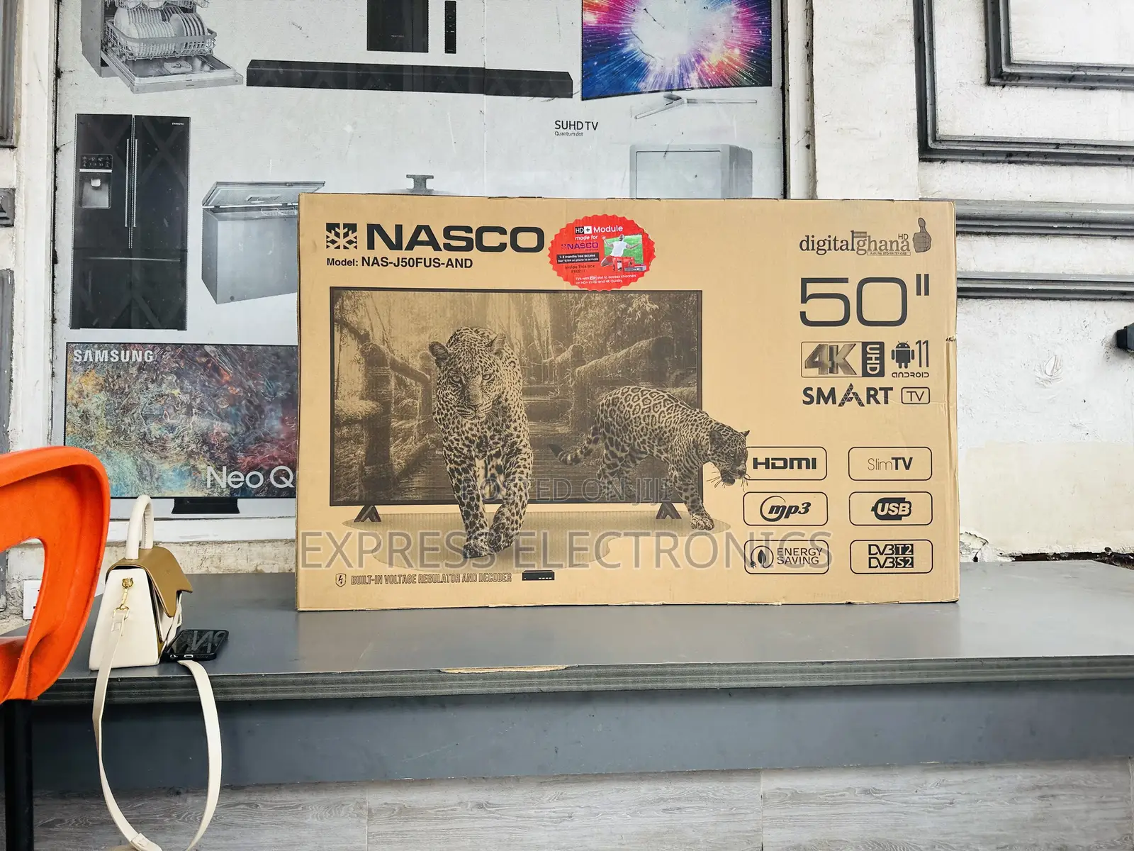 High Contrast Uhd Smart Nasco 50”