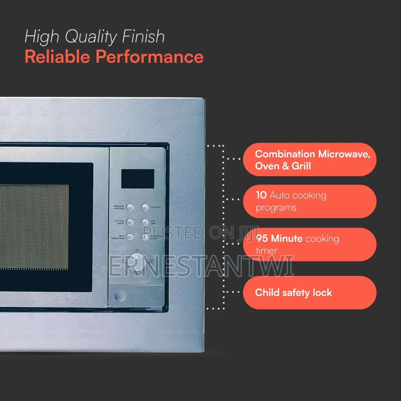 20liter Built-in Microwave From Cookology, UK