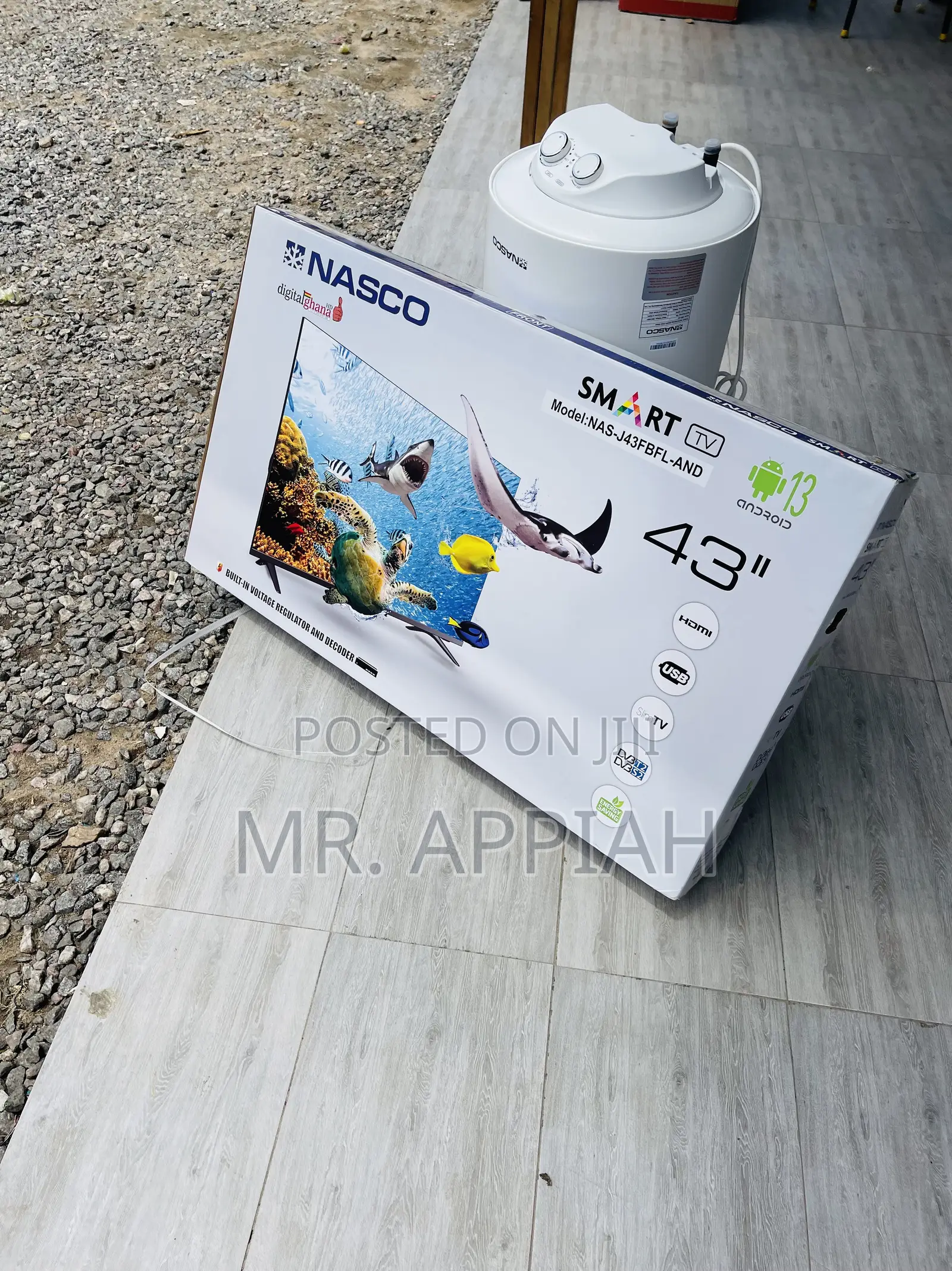 Quality Yet Affordable Nasco 43” Full HD Smart Television