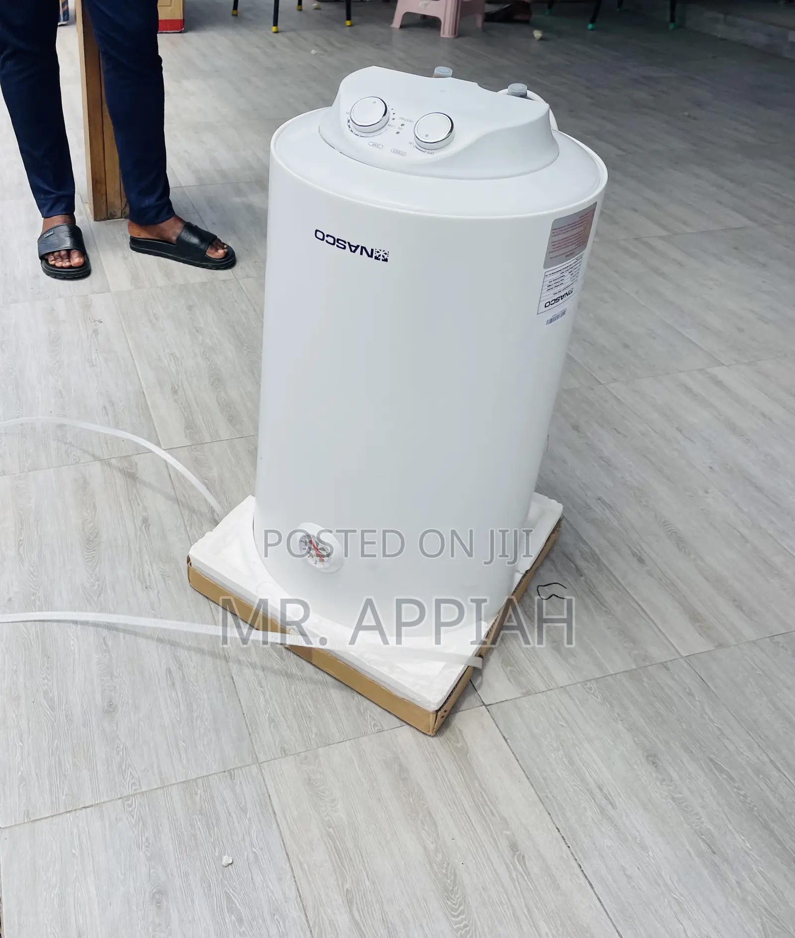 Order Classic Nasco 50L Storage Electric Water Heater.