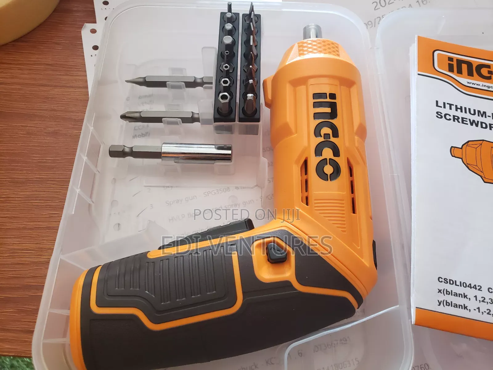 Ingco Lithium Ion Cordless Screw Driver (Csdli0442)