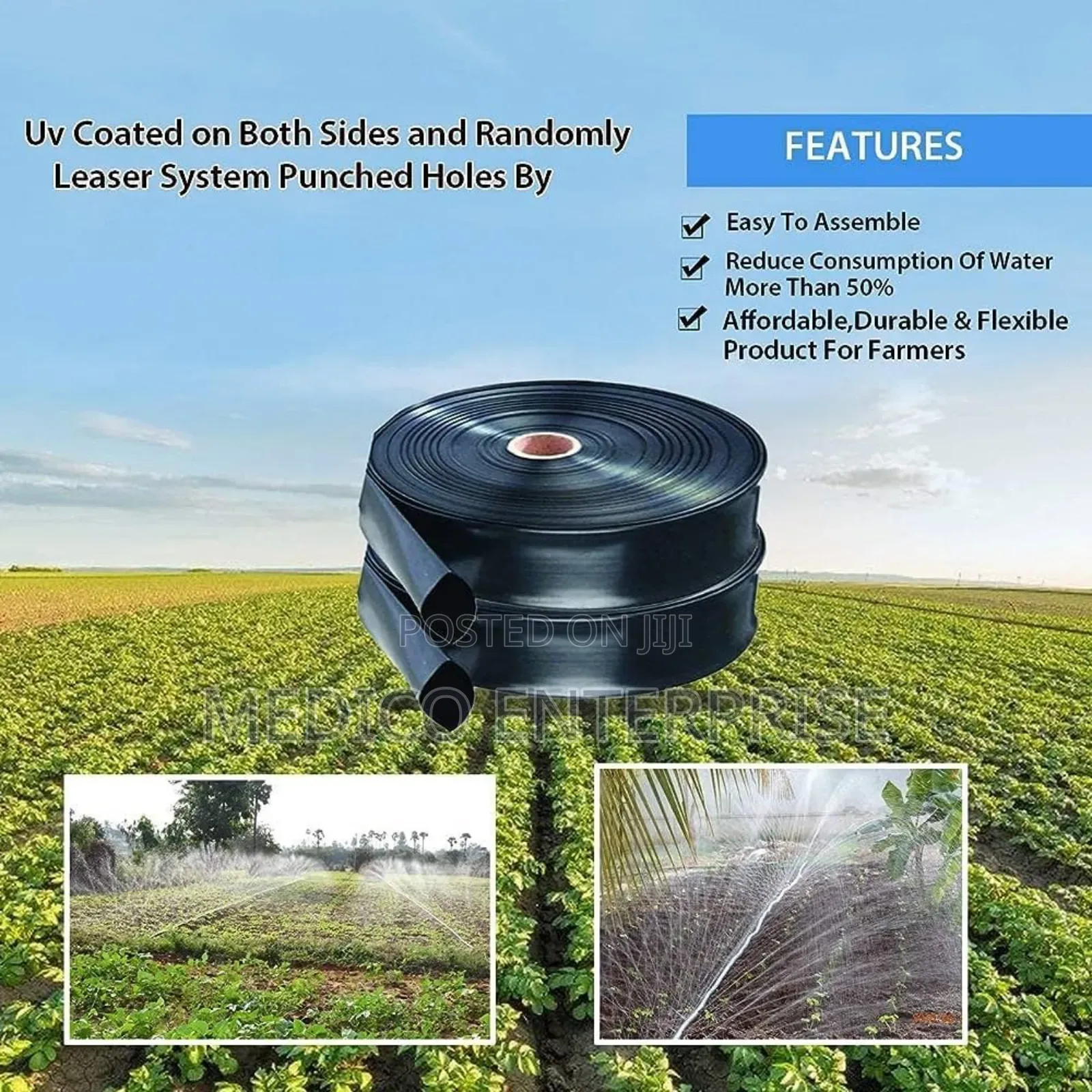 Rainhose Irrigation Pipe