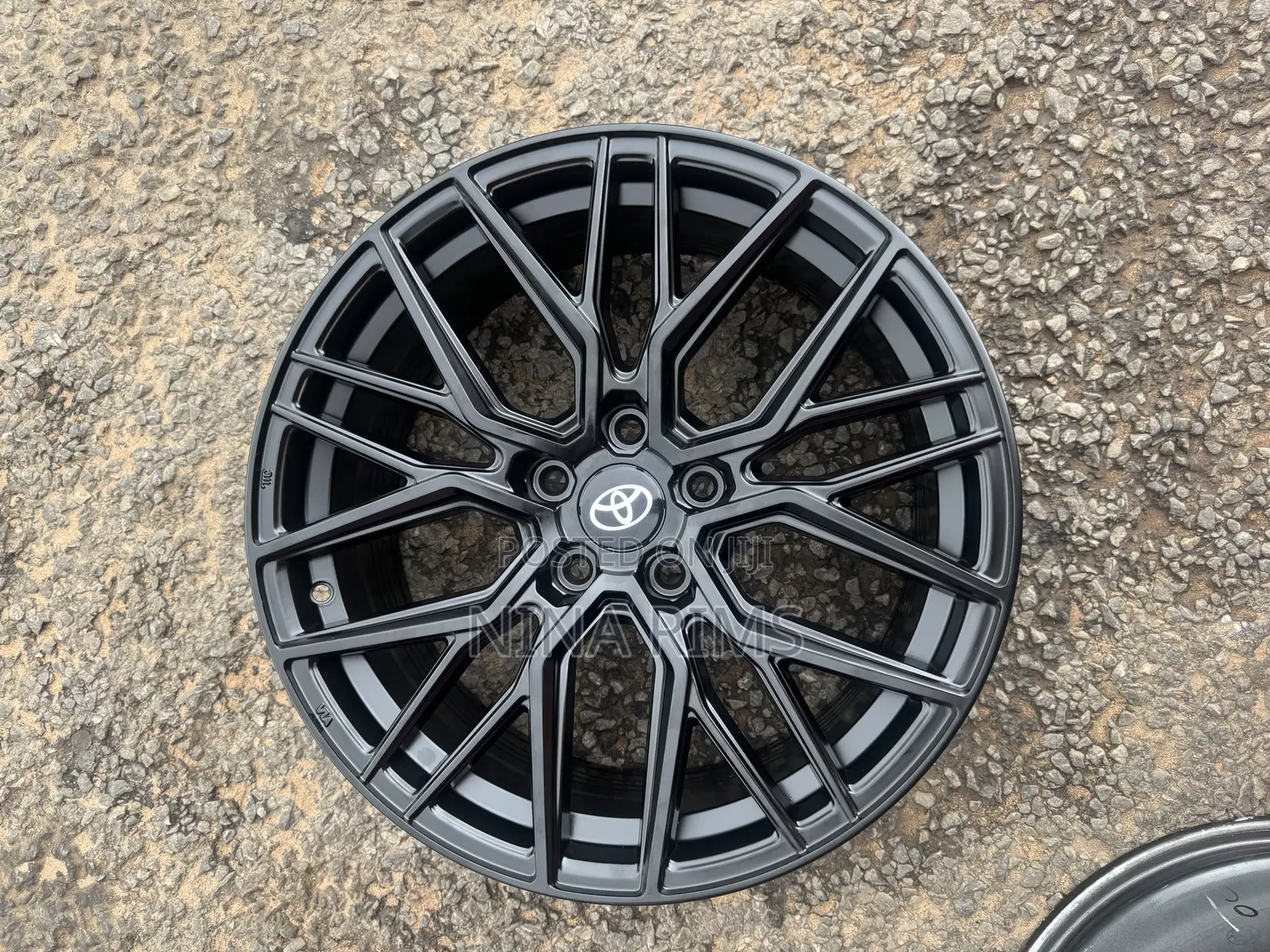 Toyota All Black Rims
