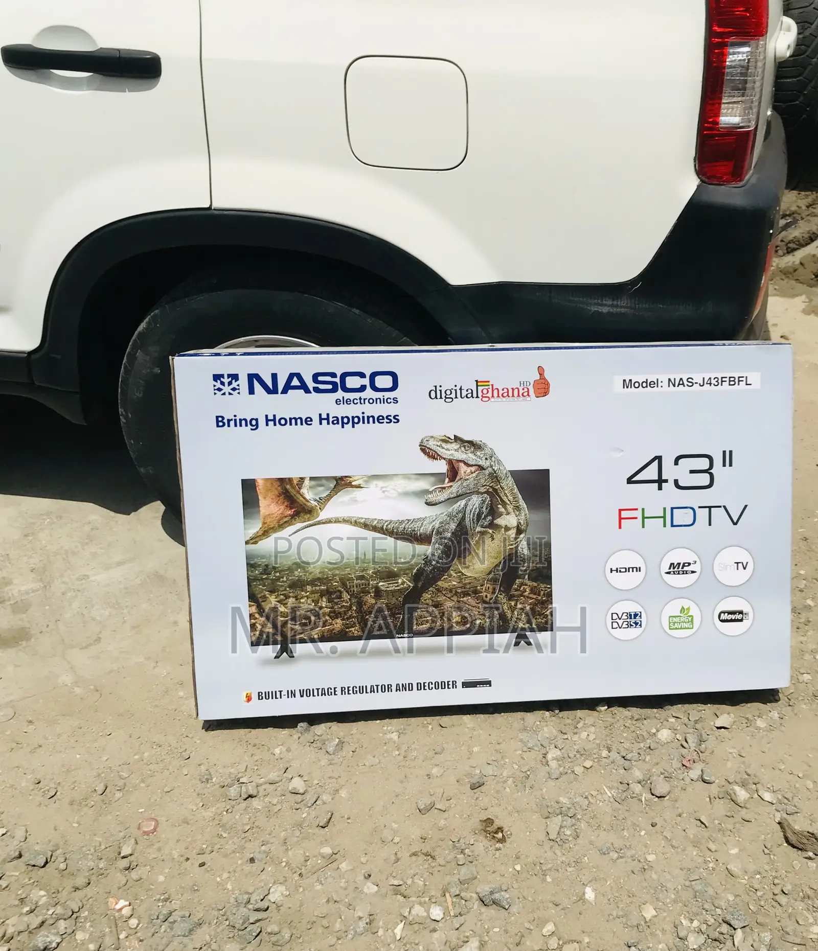 Fabulous Nasco 43 Inch Led Full HD Television.
