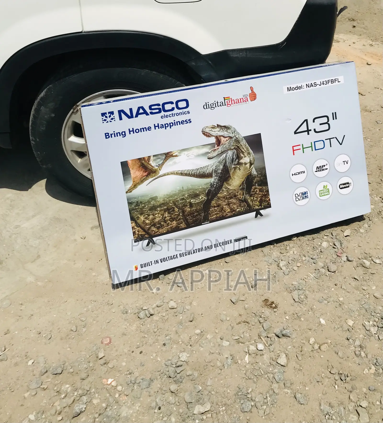 Fabulous Nasco 43 Inch Led Full HD Television.
